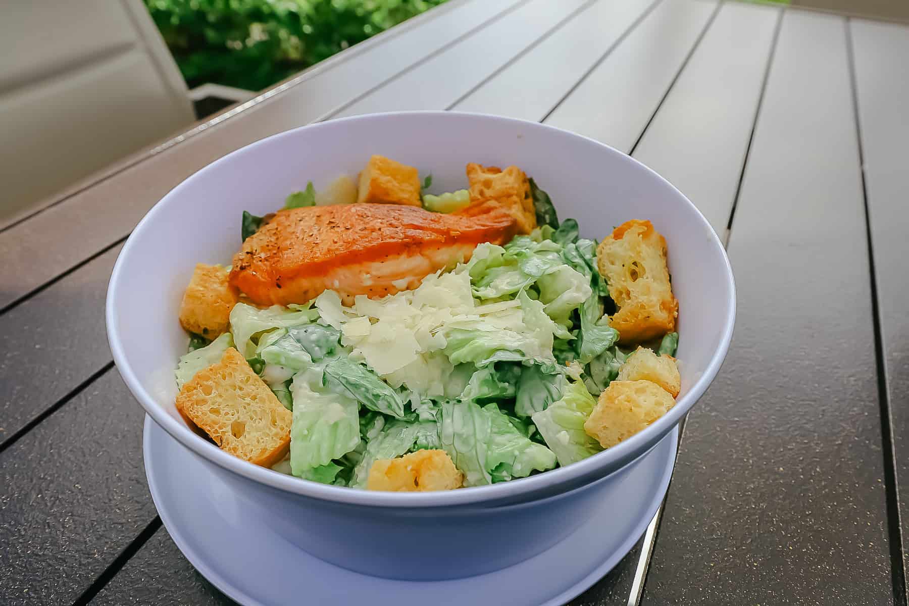 a salmon salad from the Waldorf Astoria at Bonnet Creek