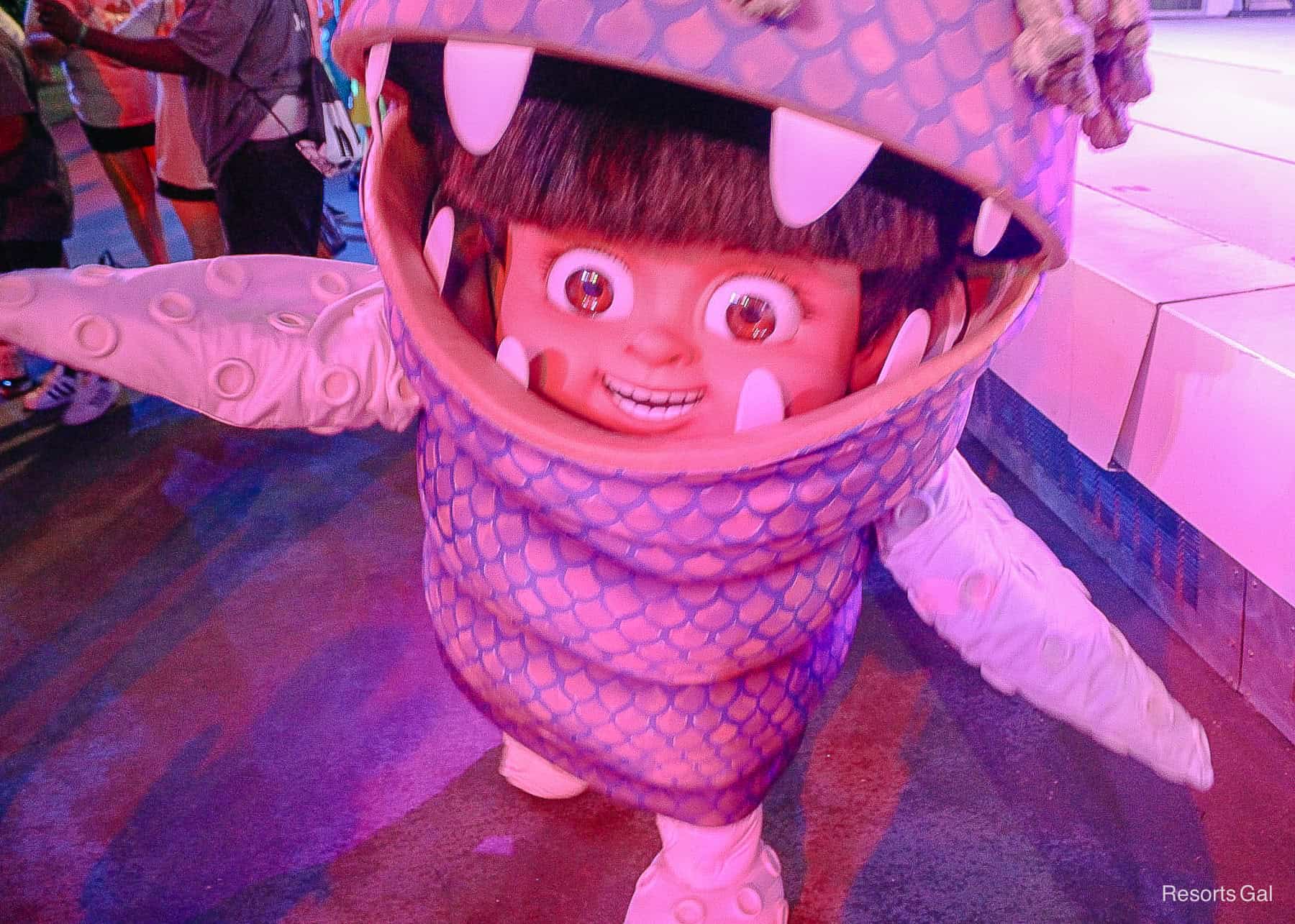 Character Spotlight Boo From Monsters Inc At Walt Disney World