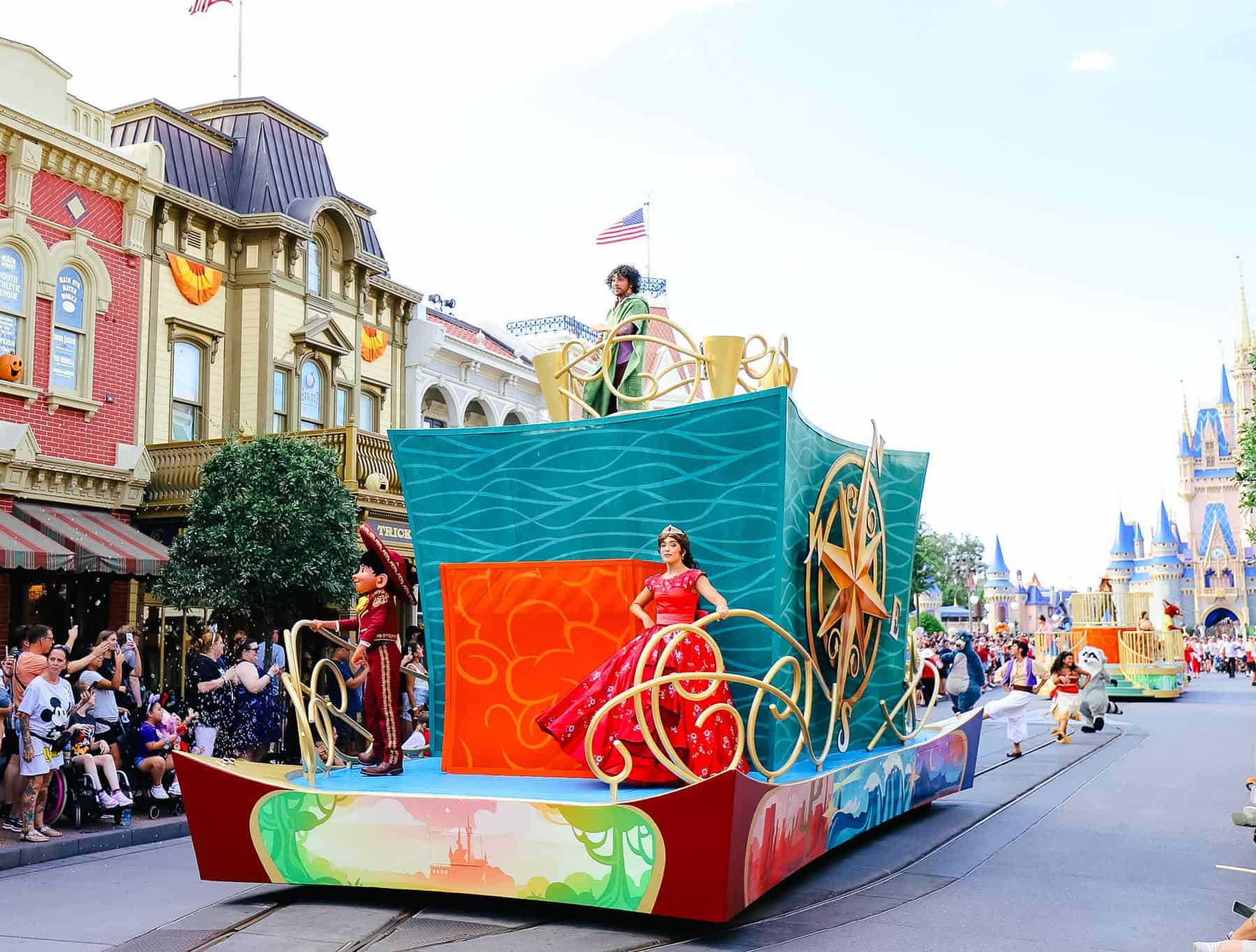 Bruno's debut in the Adventureland Friends Cavalcade