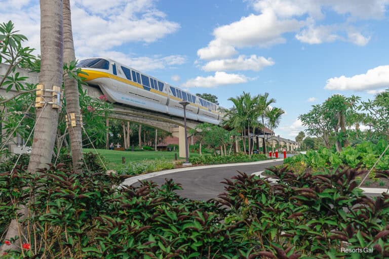New Bus Stop at Disney’s Polynesian Village Resort Is Now Open