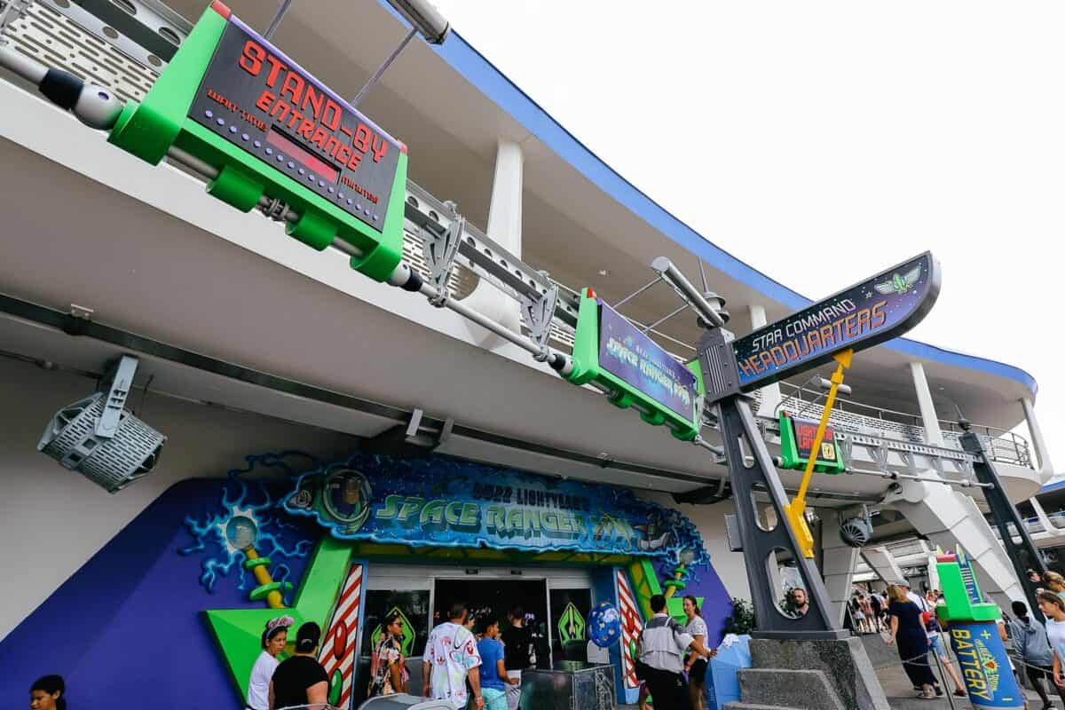 Buzz Lightyear's Space Ranger Spin at Magic Kingdom