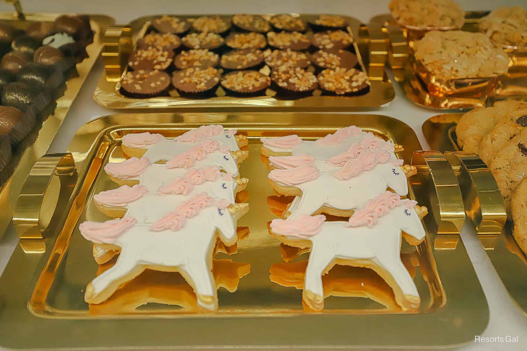 Unicorn cookies at the Cake Bake Shop