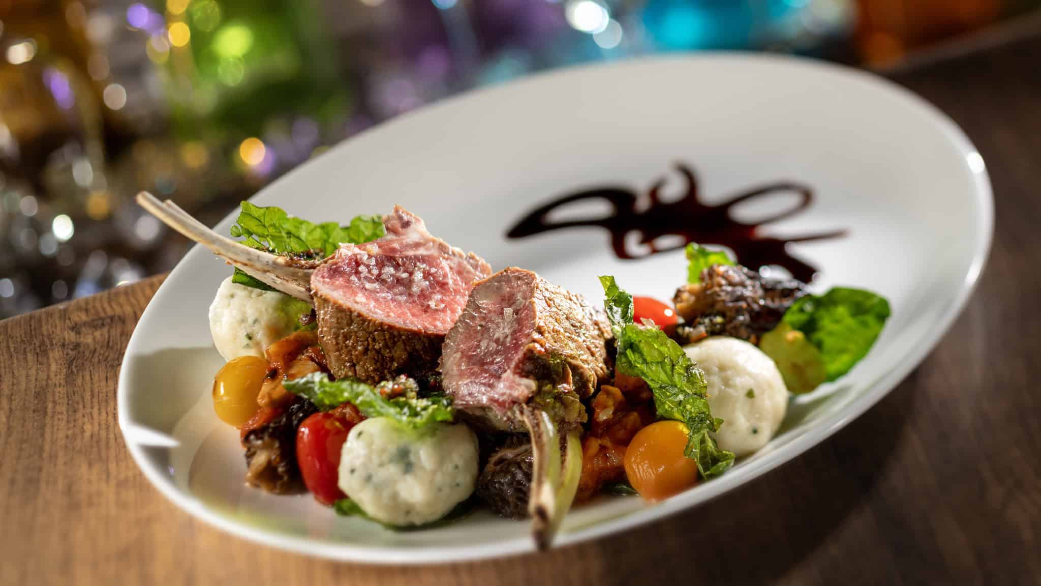 an order of domestic lamb from California Grill 