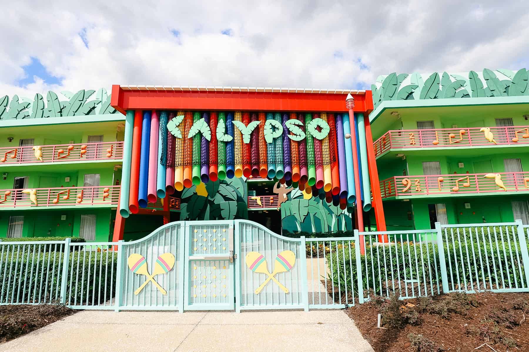 The Calypso Section of All-Star Music is home to the Calypso Pool. 
