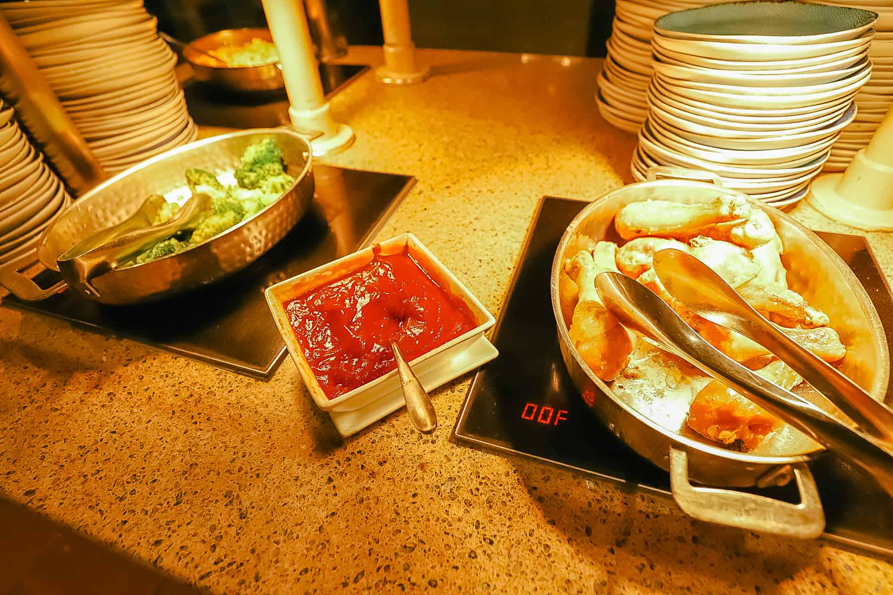 children's buffet during dinner at Cape May Cafe 