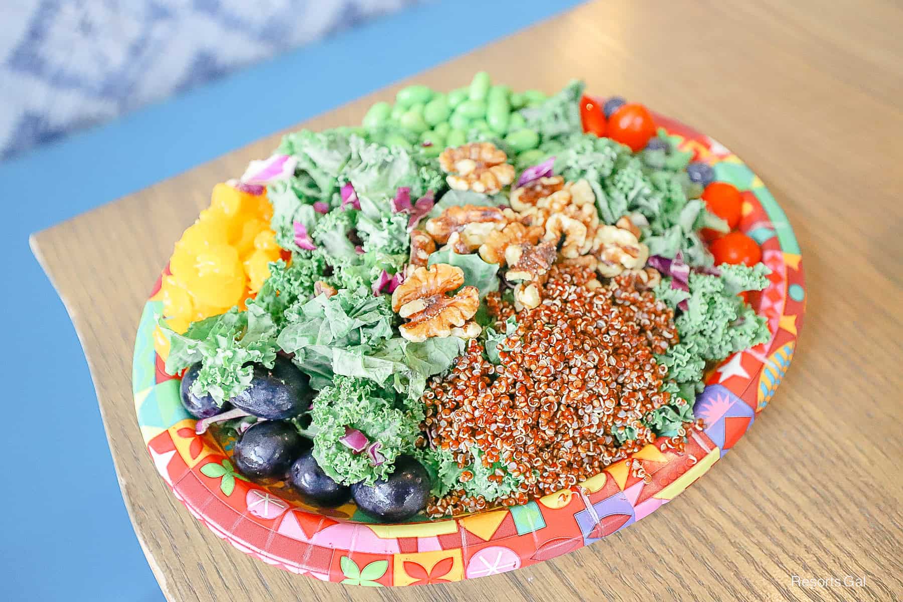 the Super Foods salad from Capt. Cook's at the Polynesian