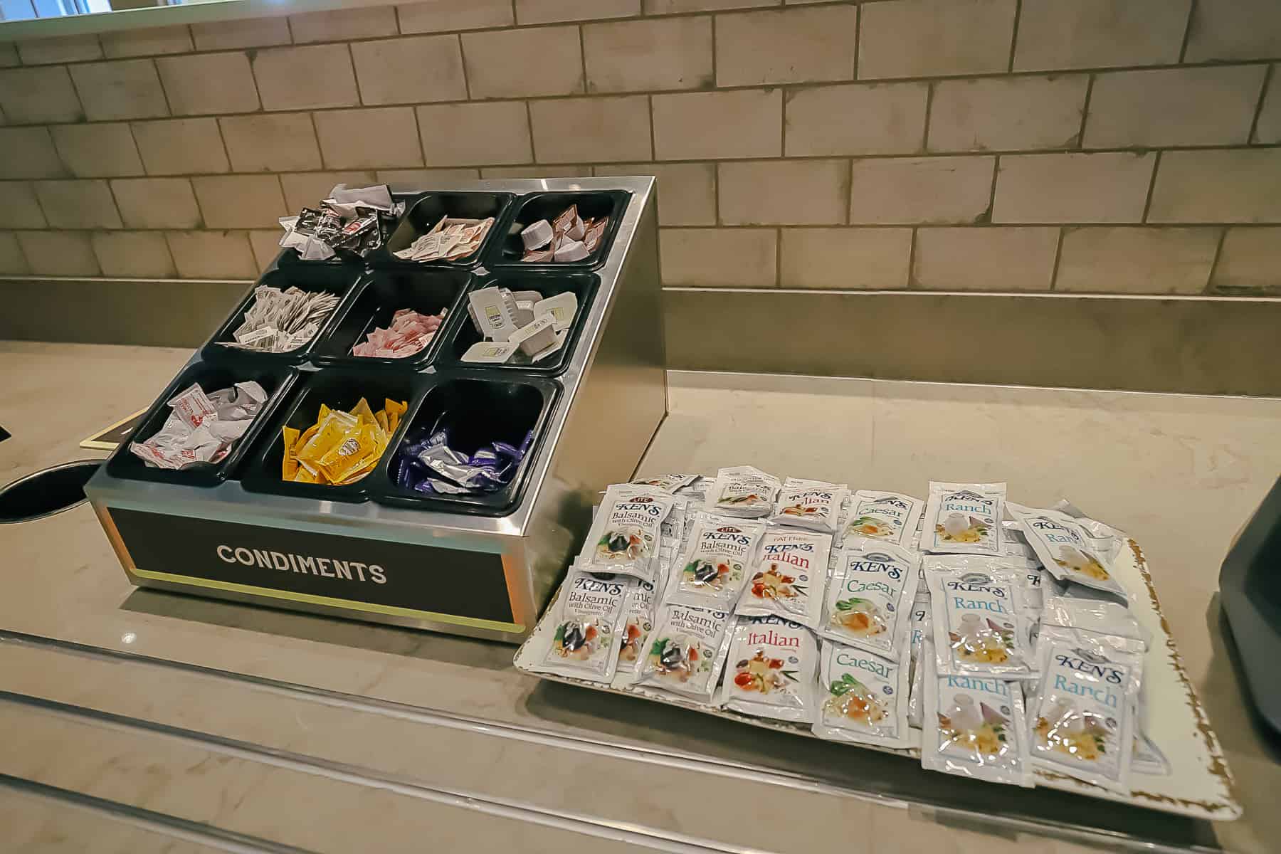 various Ken's salad dressing selections