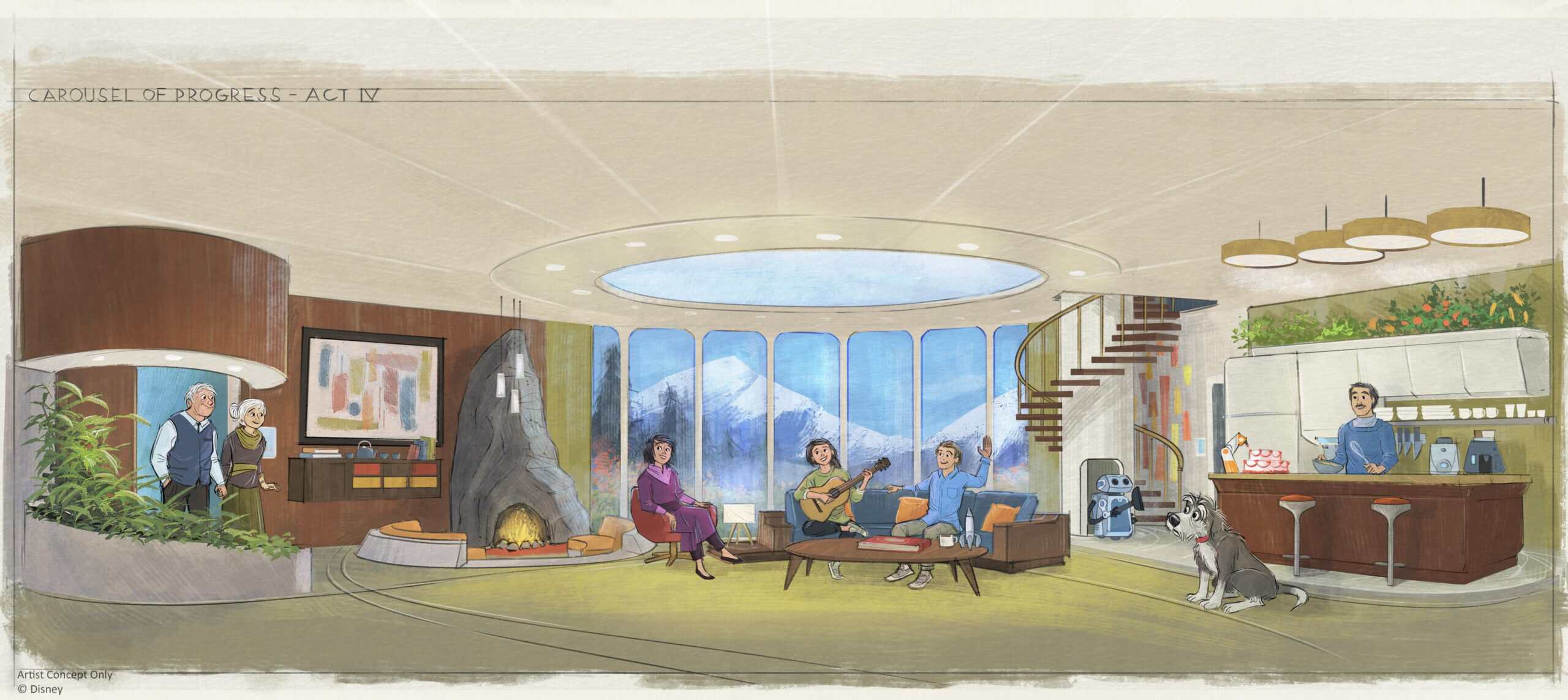 Walt Disney’s Carousel of Progress To Close This July for Scene Updates