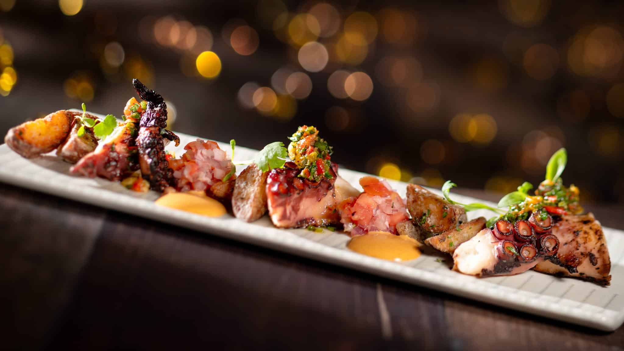char grilled octopus from the Brown Derby 