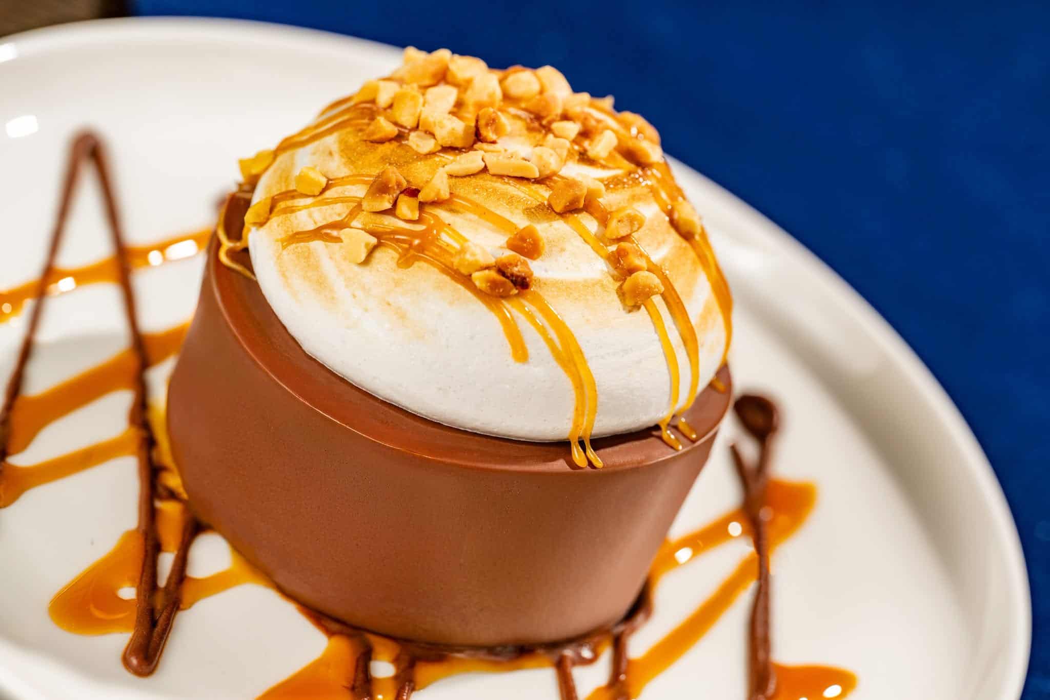 a peanut butter marshmallow cup dessert new at Ale and Compass