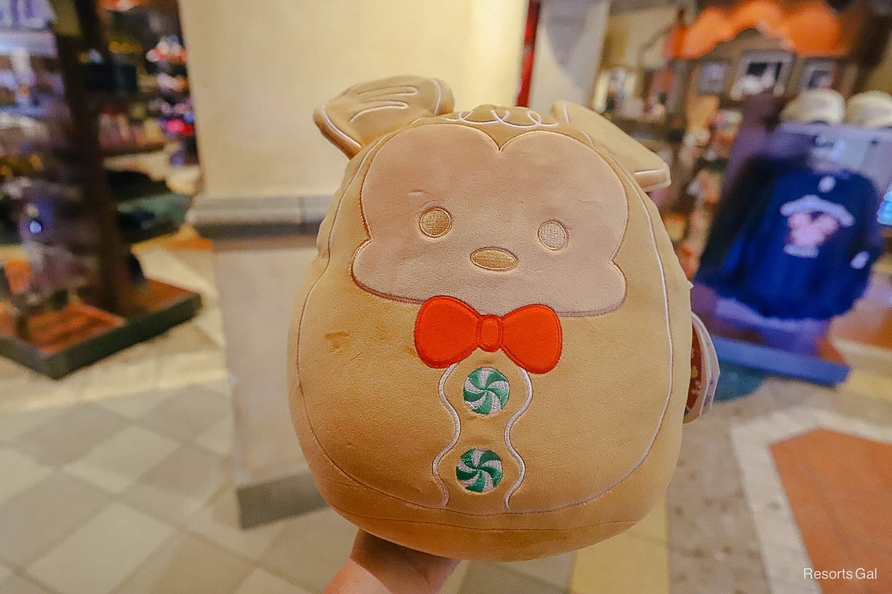 a Mickey Mouse squishmallow