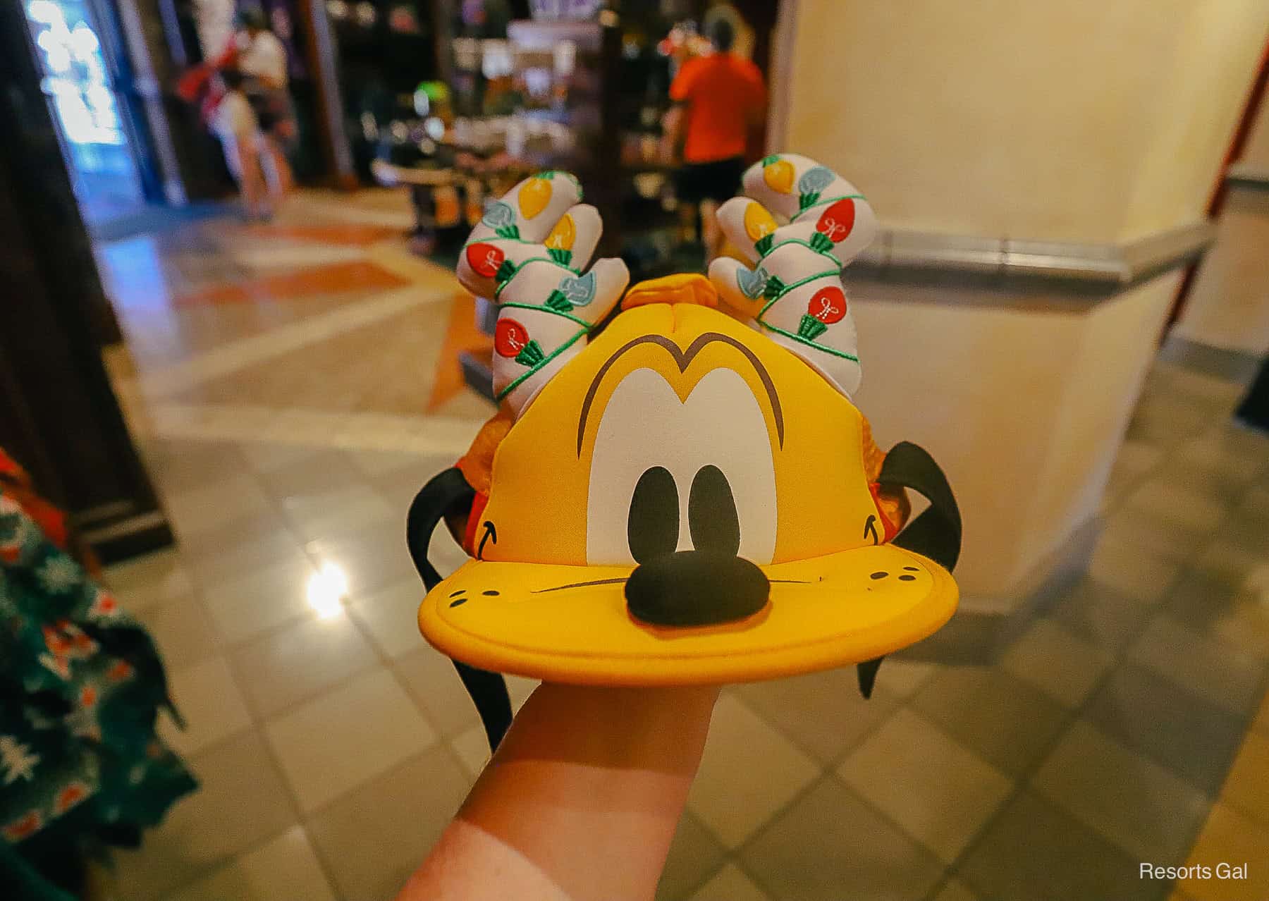 Pluto Hat with reindeer ears 