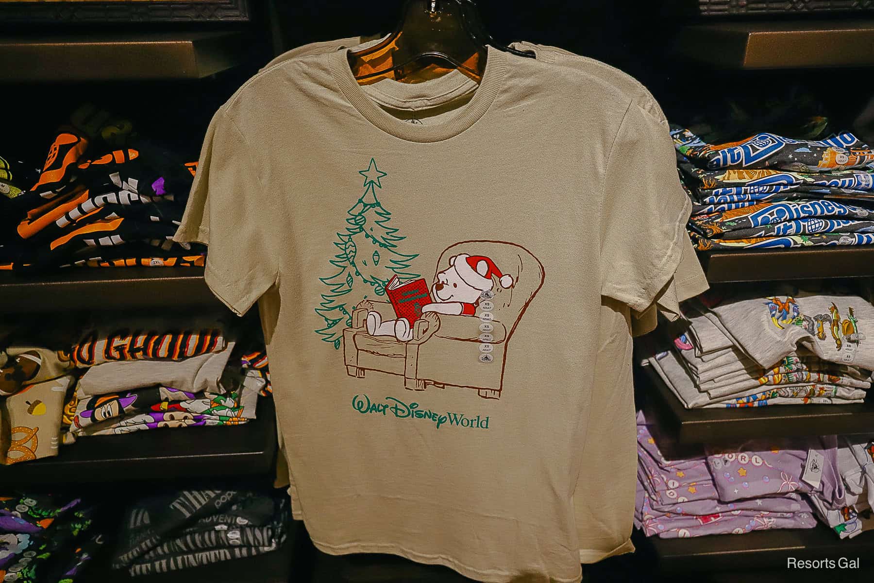 Winnie the Pooh Christmas t-shirt 