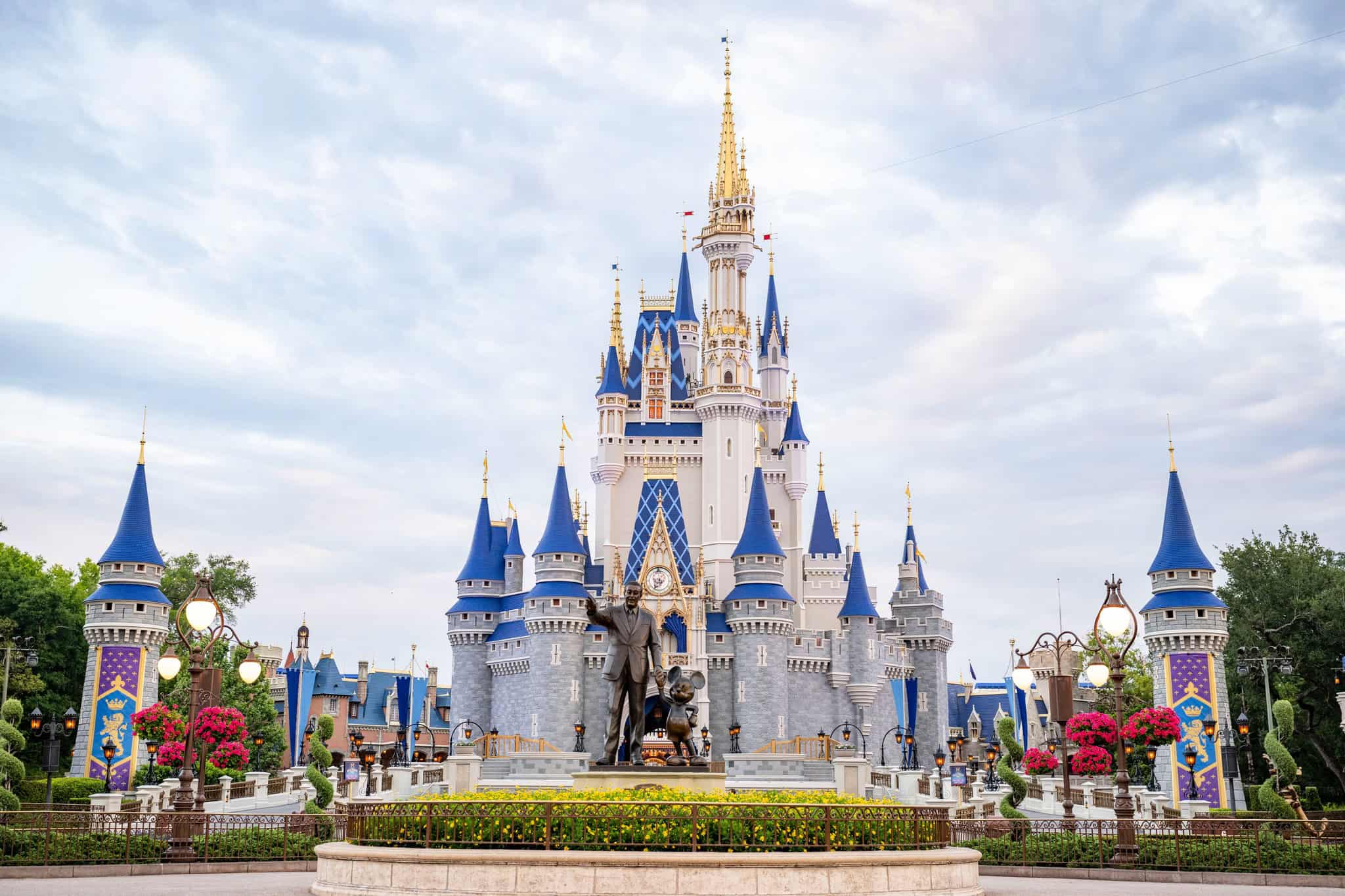 First Look: Newly Repainted Cinderella Castle at Magic Kingdom