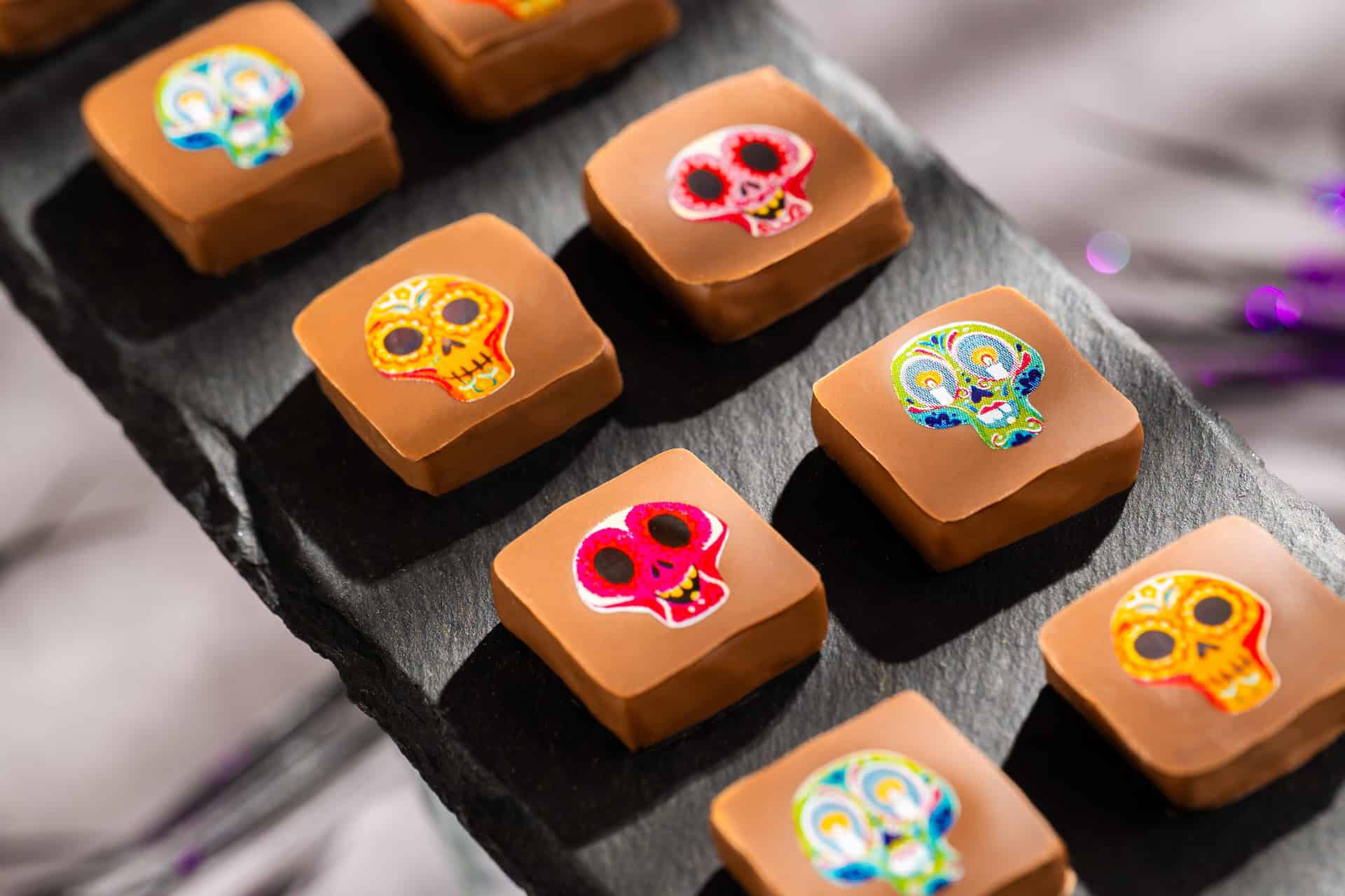 Coco Cinnamon Ganache Square