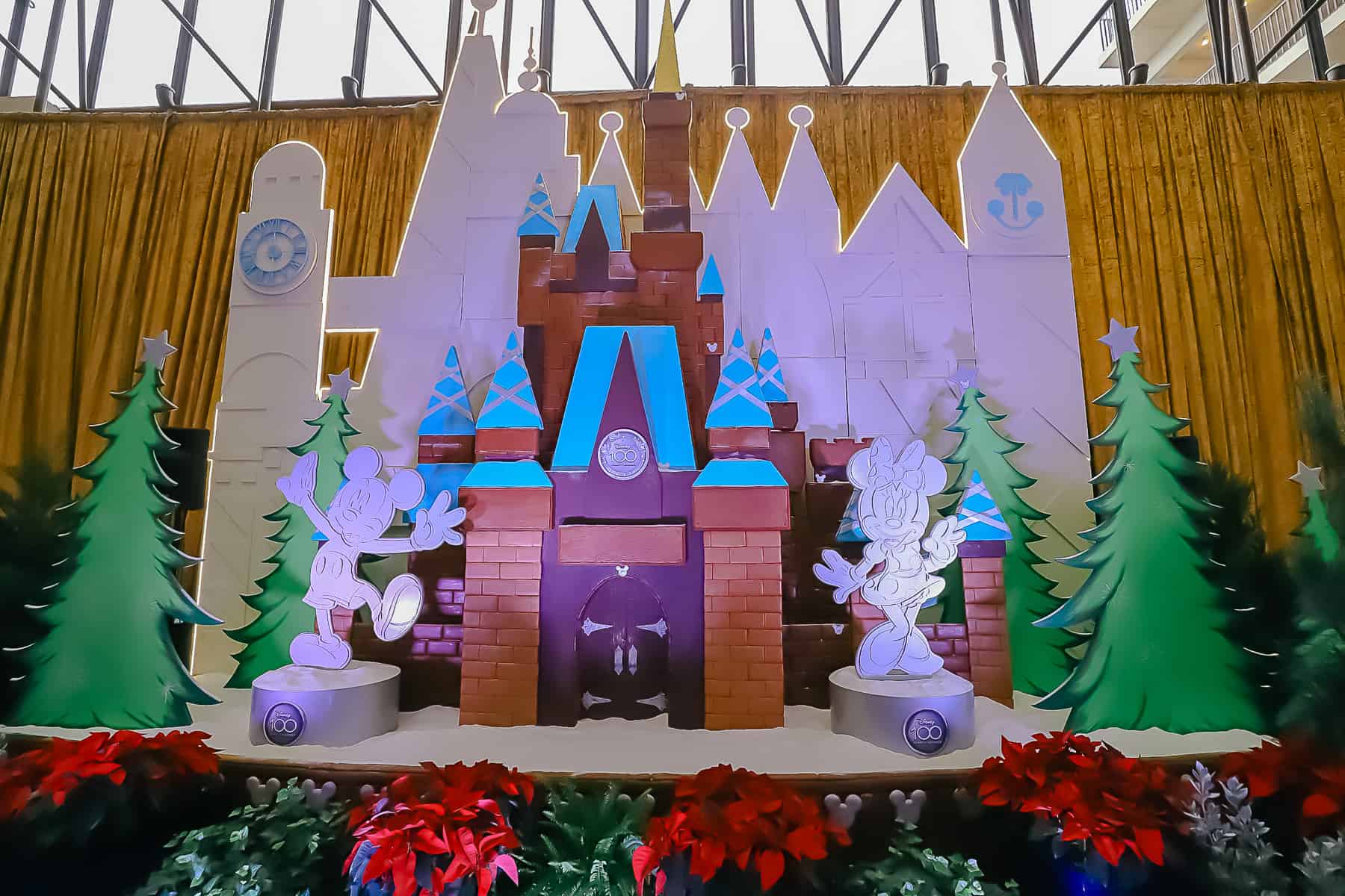 2023 Disney's Contemporary Gingerbread Display 
