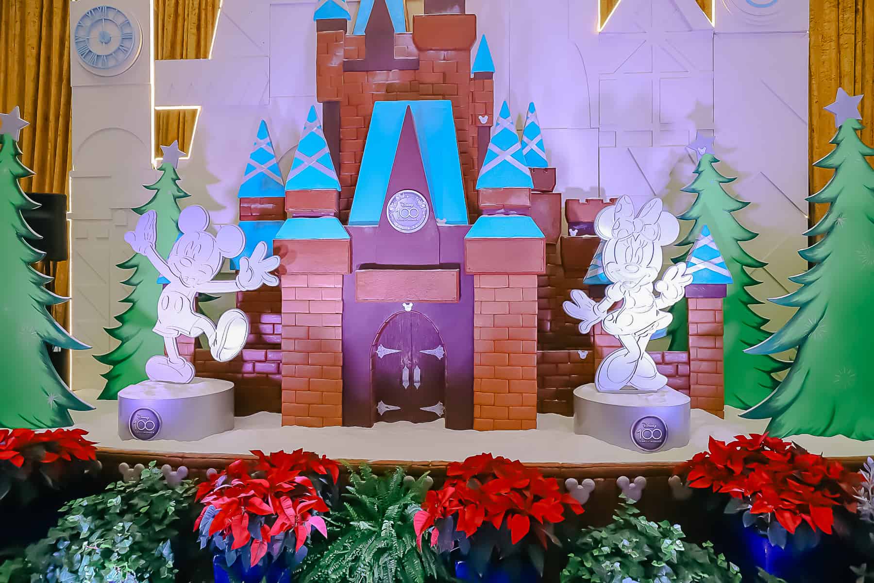Disney100 Gingerbread Display at Disney's Contemporary Resort in 2023