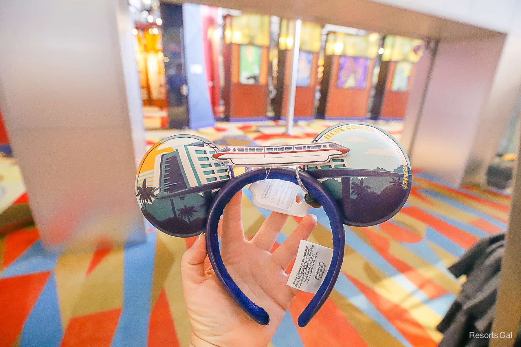 New Monorail-Themed Minnie Ears Added to Disney’s Contemporary Resort
