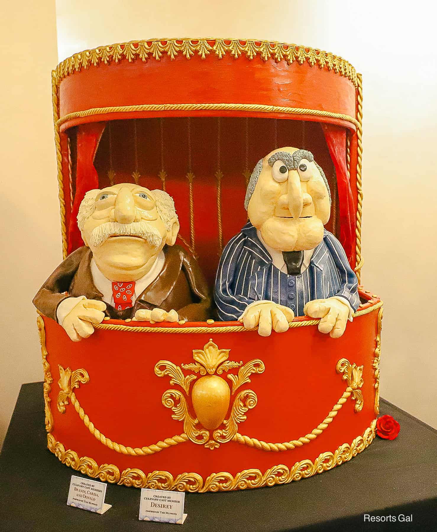 Statler and Waldorf themed Easter Eggs at Disney's Contemporary 