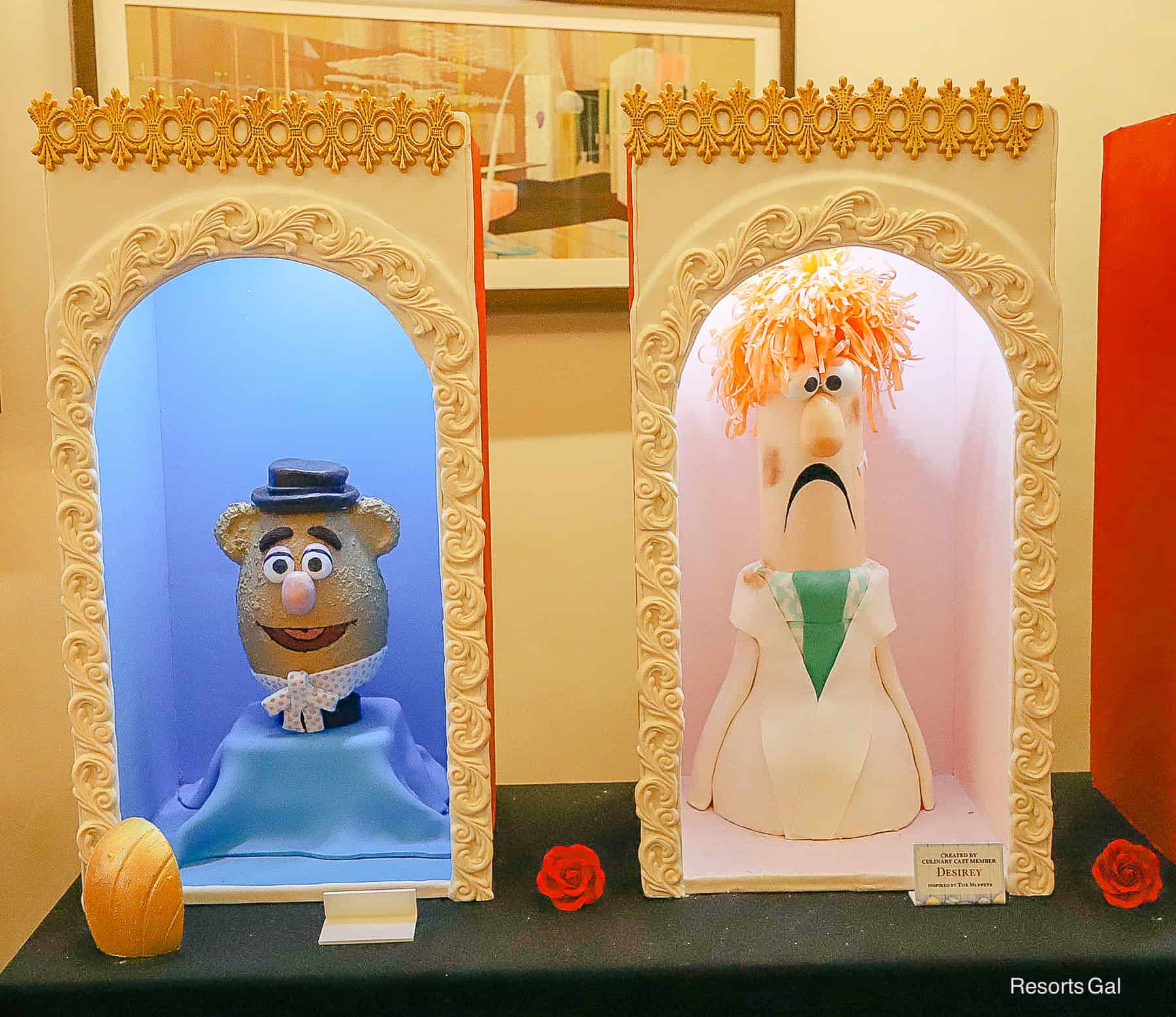 Fozzie Bear and Beaker Muppets 