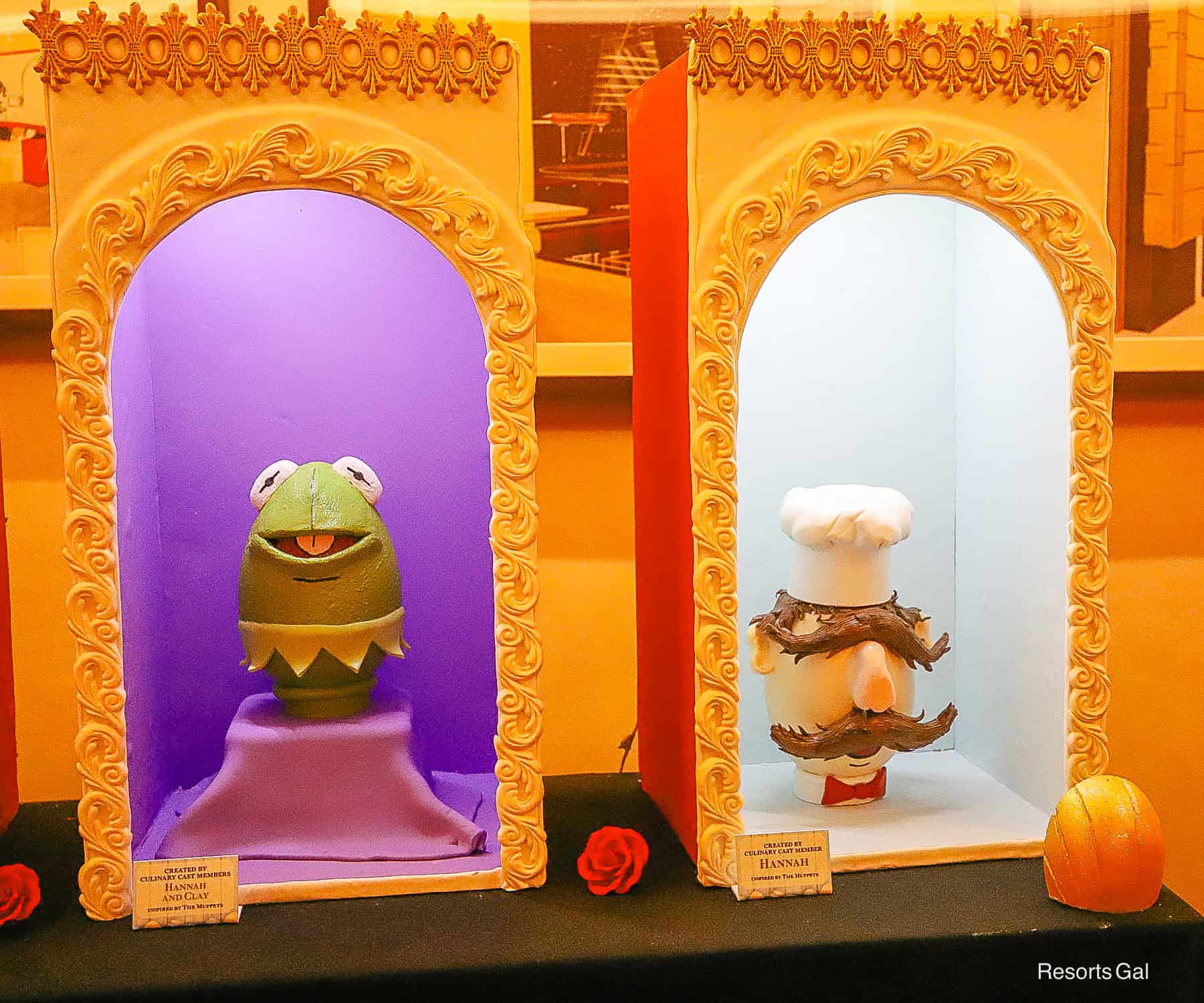 Kermit and Swedish Chef Easter Eggs at Disney's Contemporary Resort