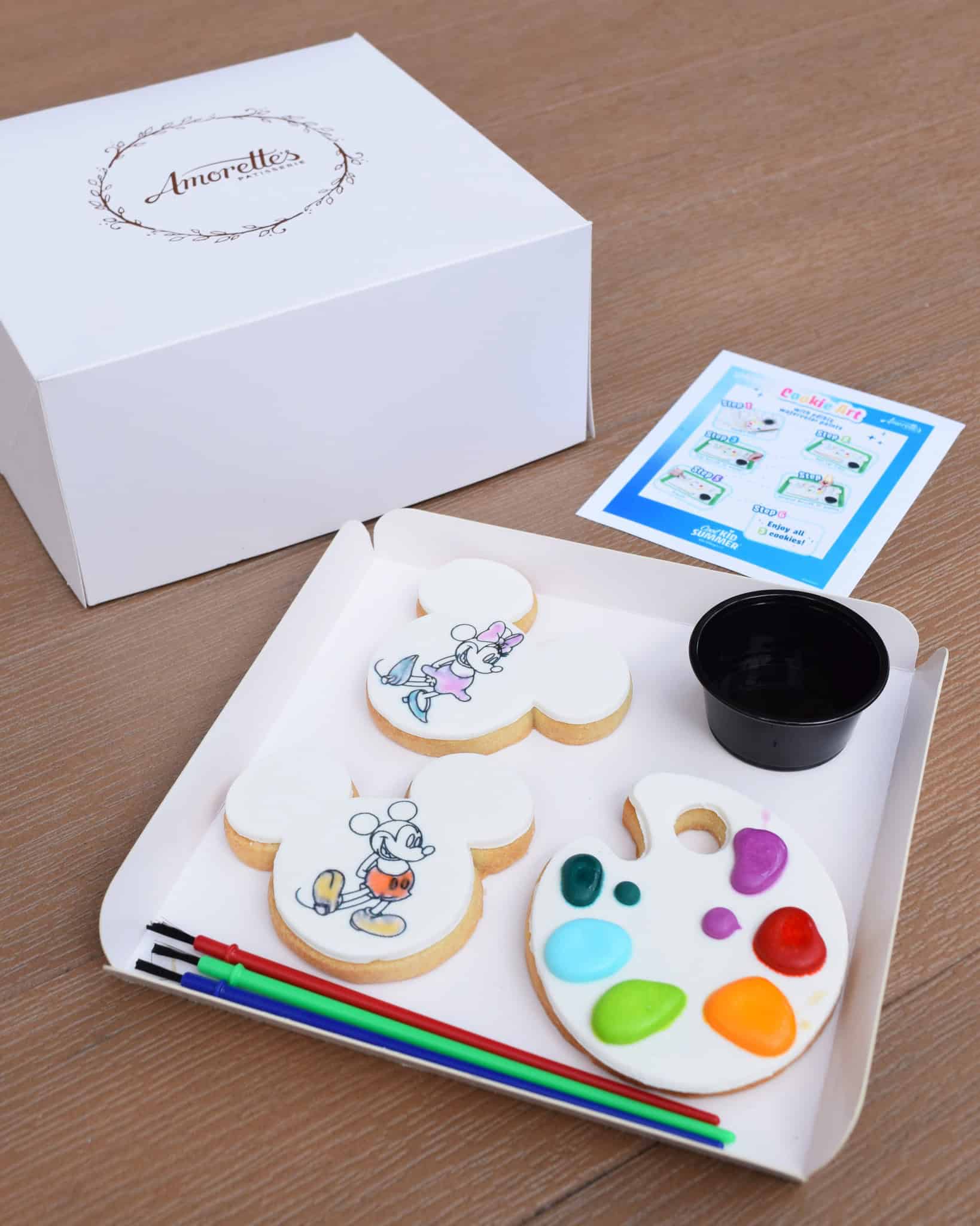 the entire Cookie Art Kit from Amorette's Patisserie at Disney Springs