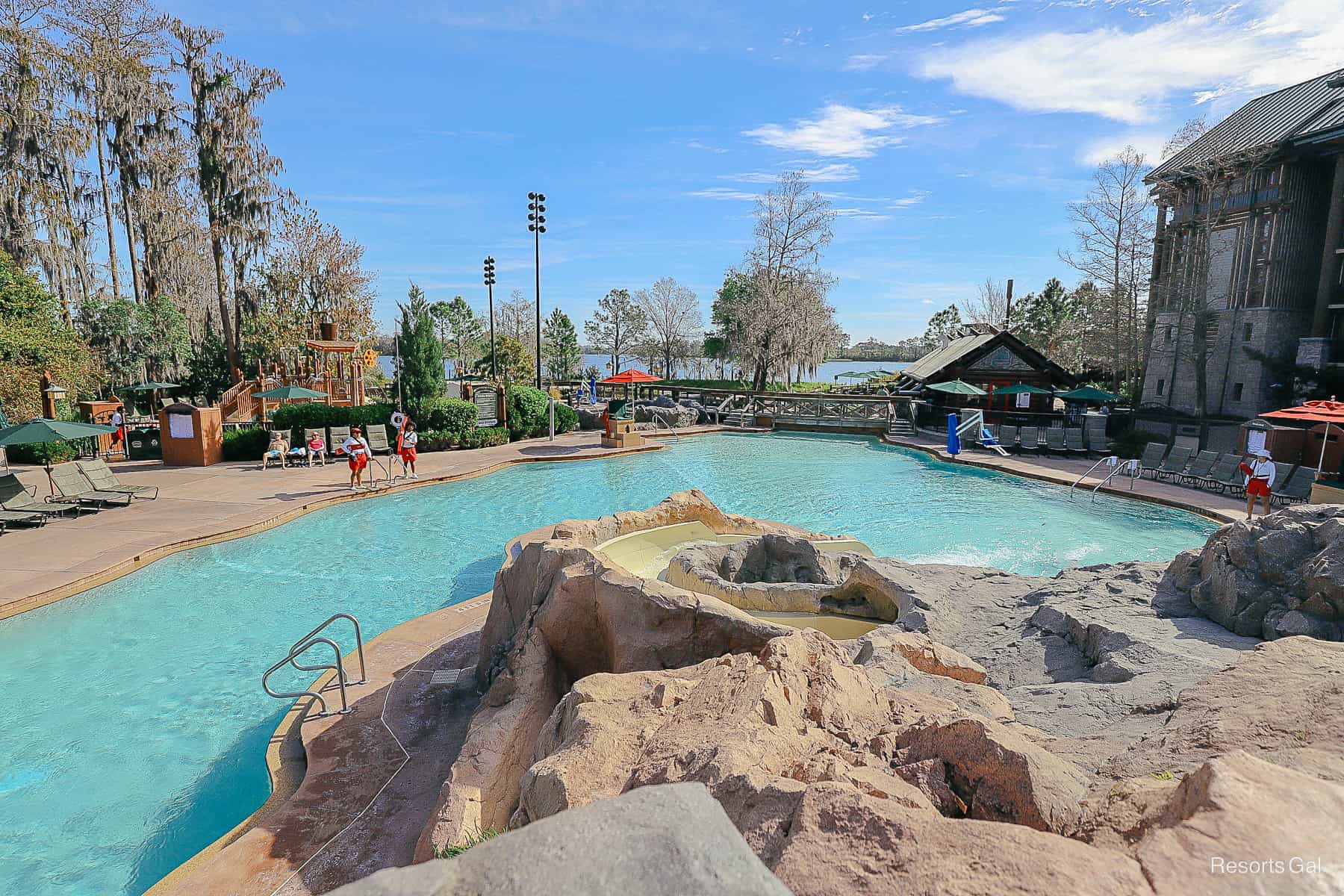 a swimming pool at Copper Creek Villas 