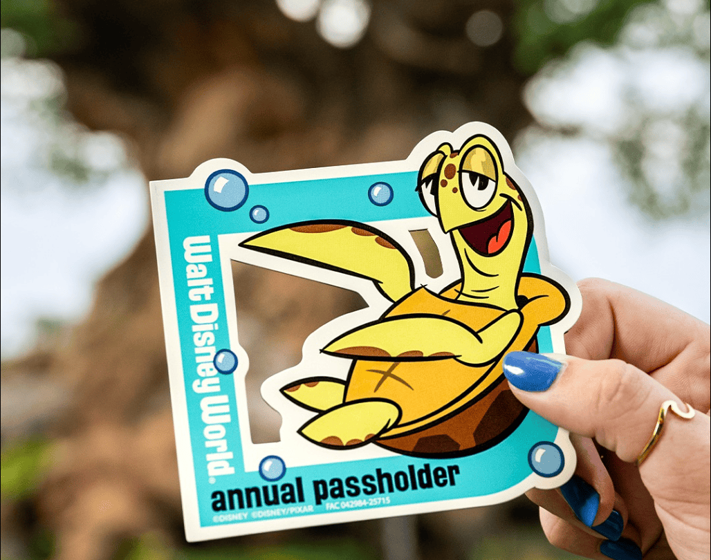 a screenshot of the Crush annual passholder magnet in front of the Tree of Life