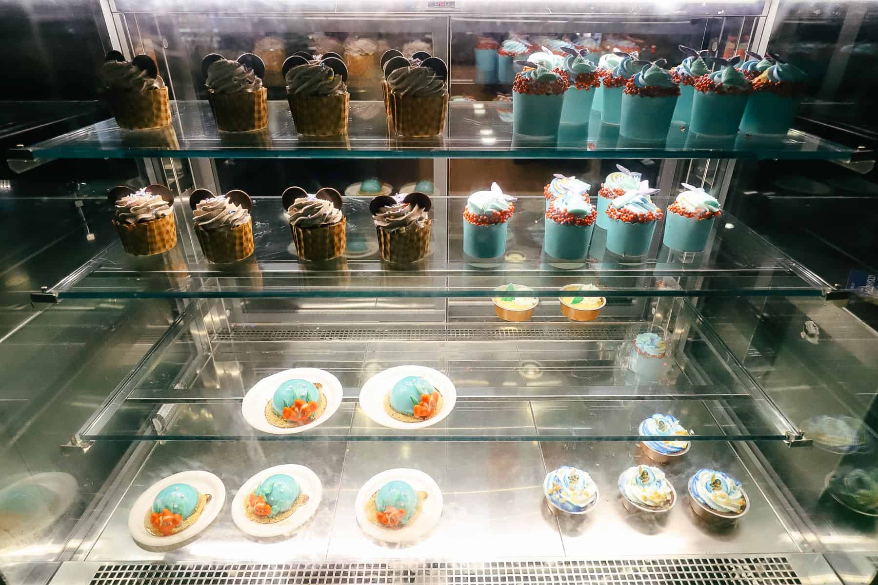 The Little Mermaid Cupcake and other desserts at Landscape of Flavors 