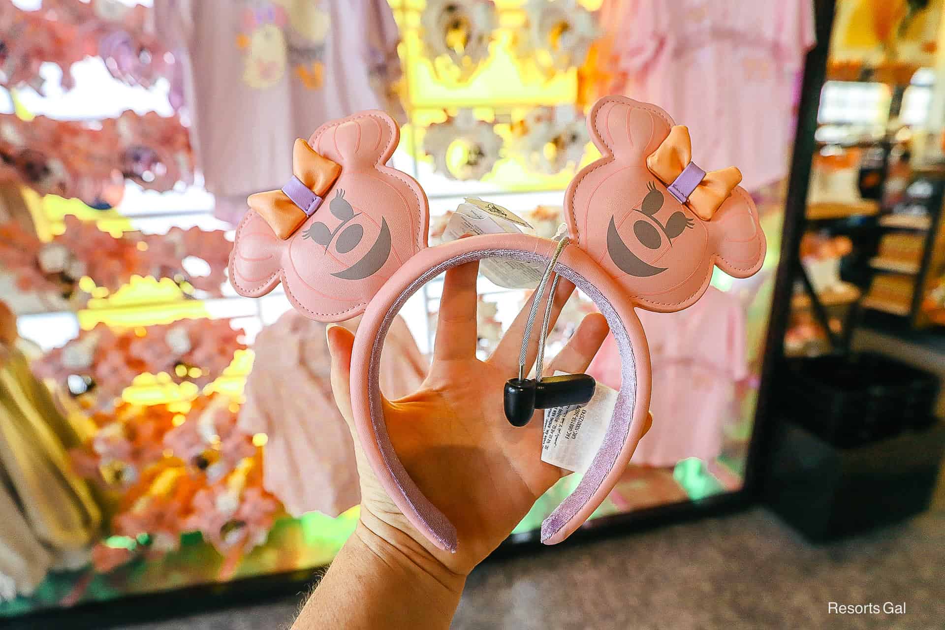 Cutie Ghost collection: Pastel Pumpkin Minnie Ears 
