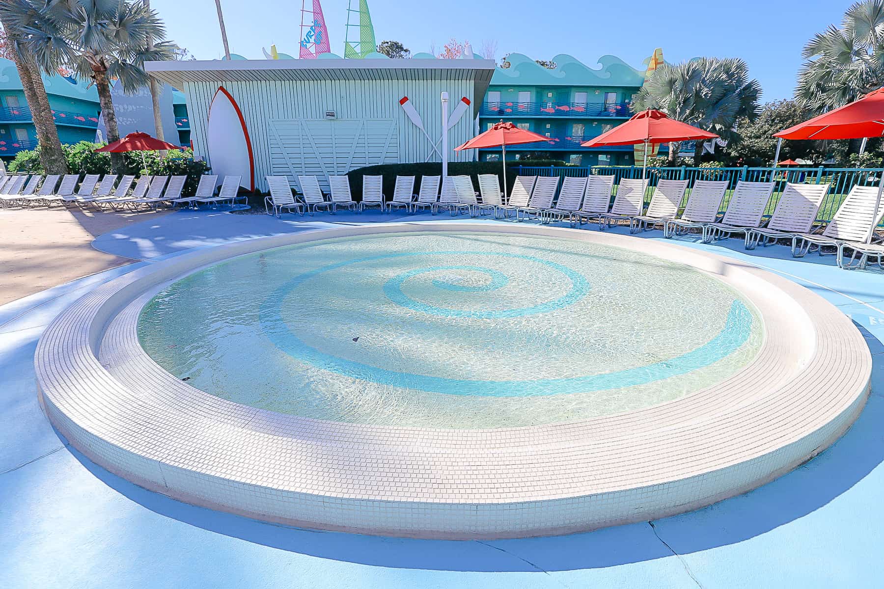 kiddie pool at Disney's All-Star Sports 