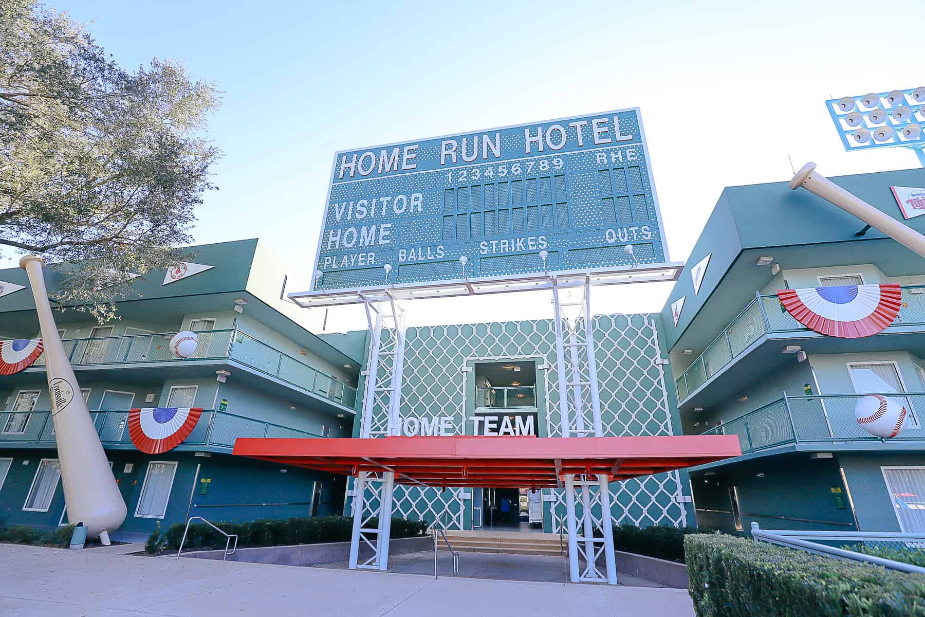 home run hotel area of Disney's All-Star Sports