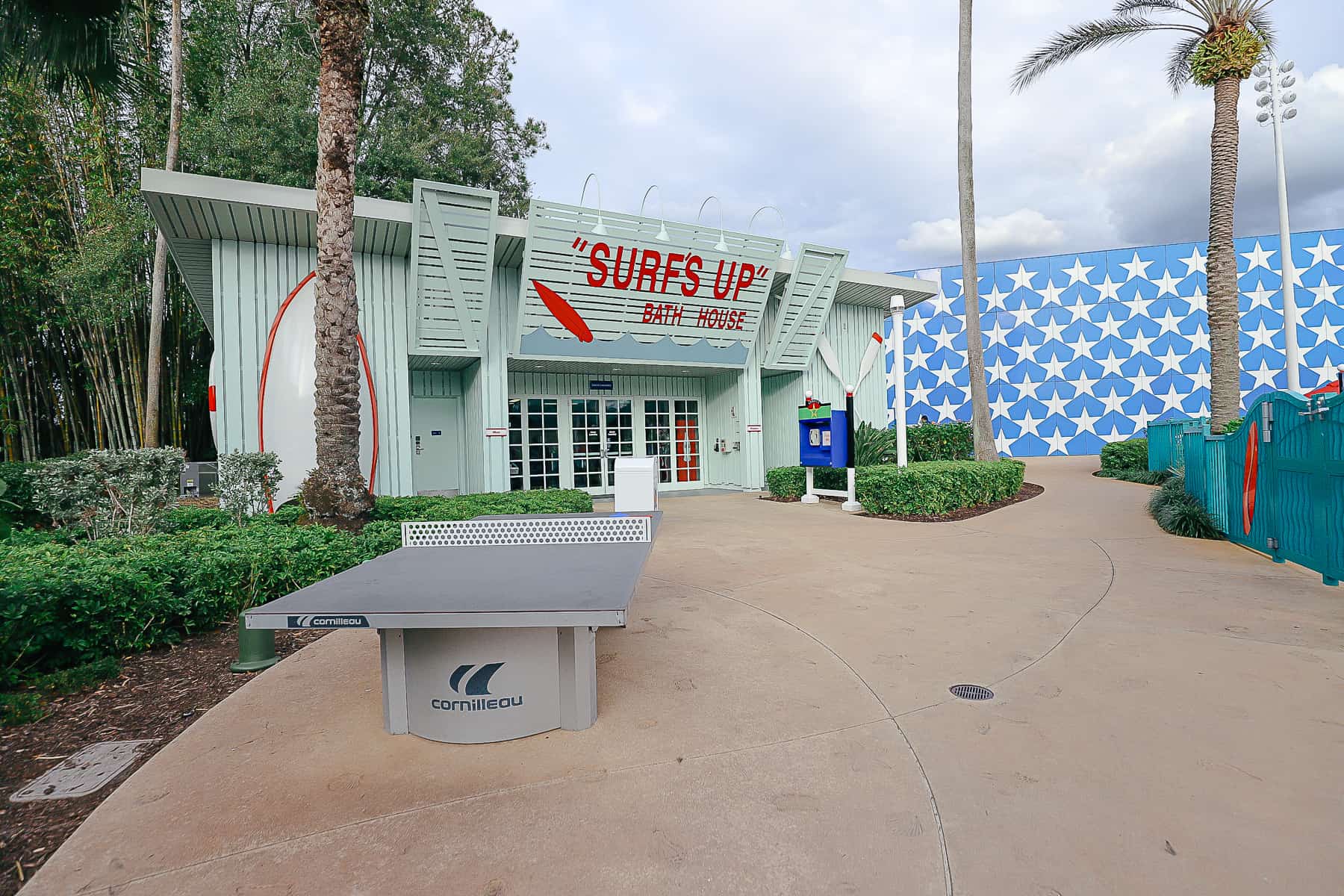 Surf's Up Bath House at Disney's All-Star Sports 