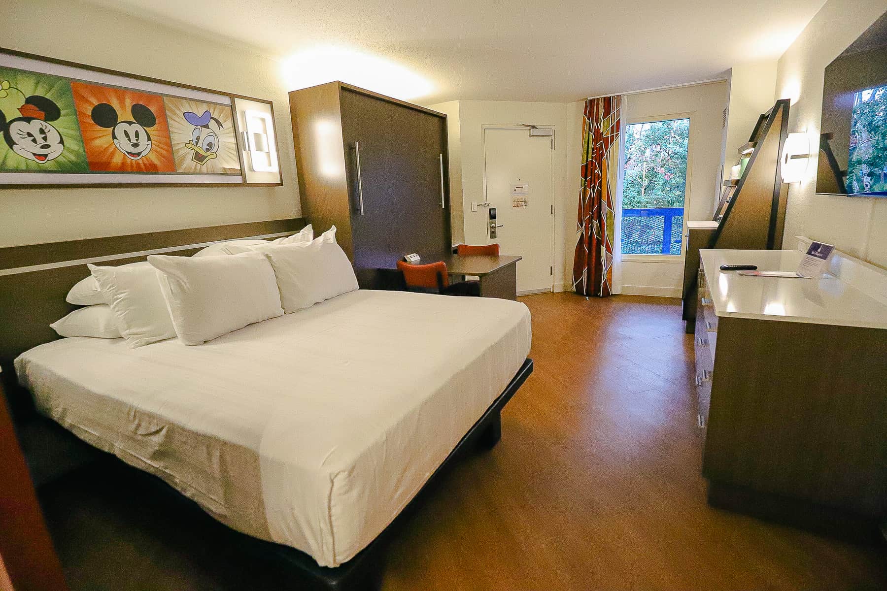 alternate view of guest room at Disney's All-Star Sports Resort 