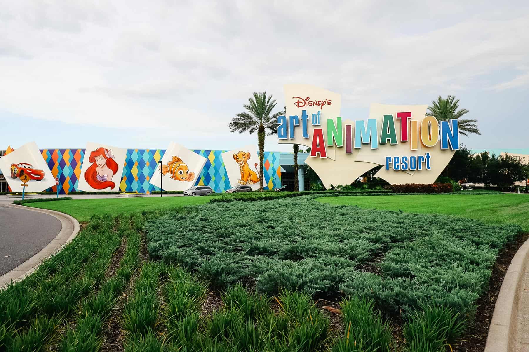 entrance of Art of Animation Resort 