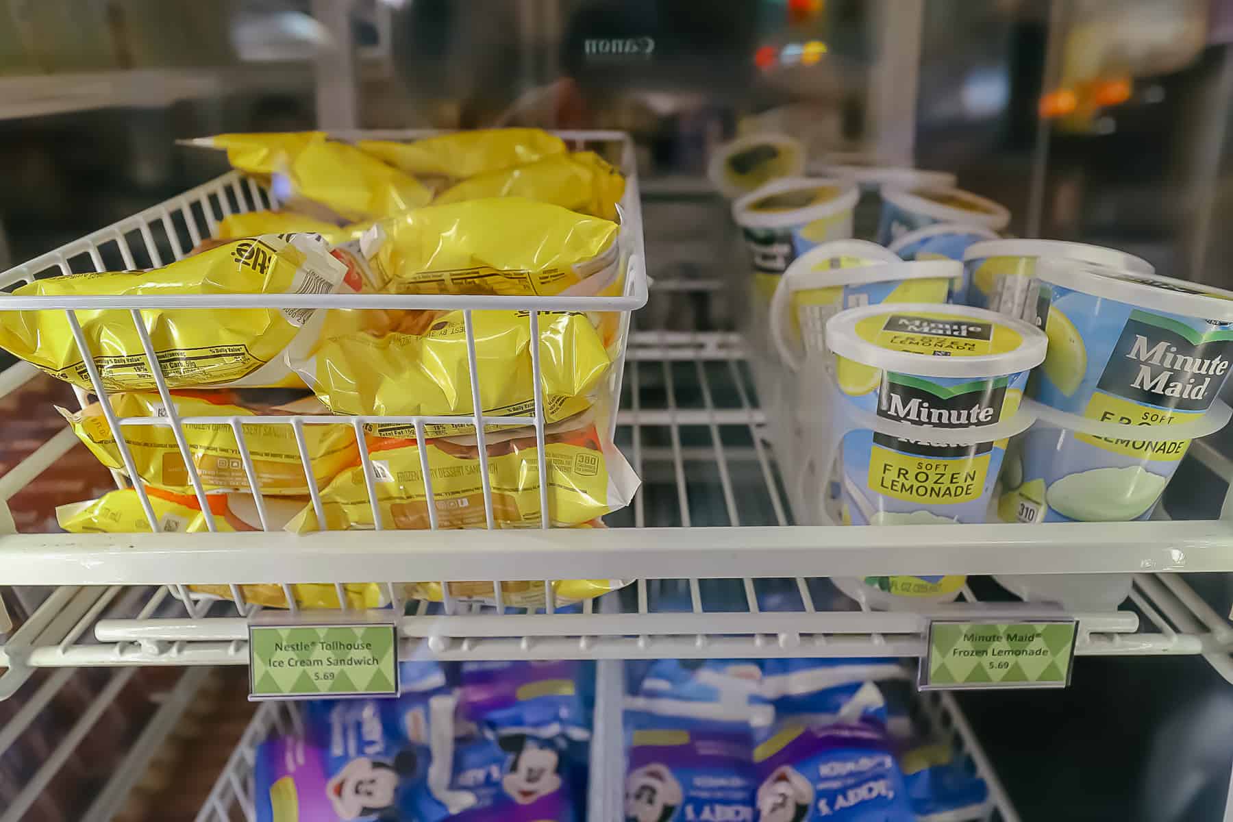 frozen lemonade and ice cream sandwiches 