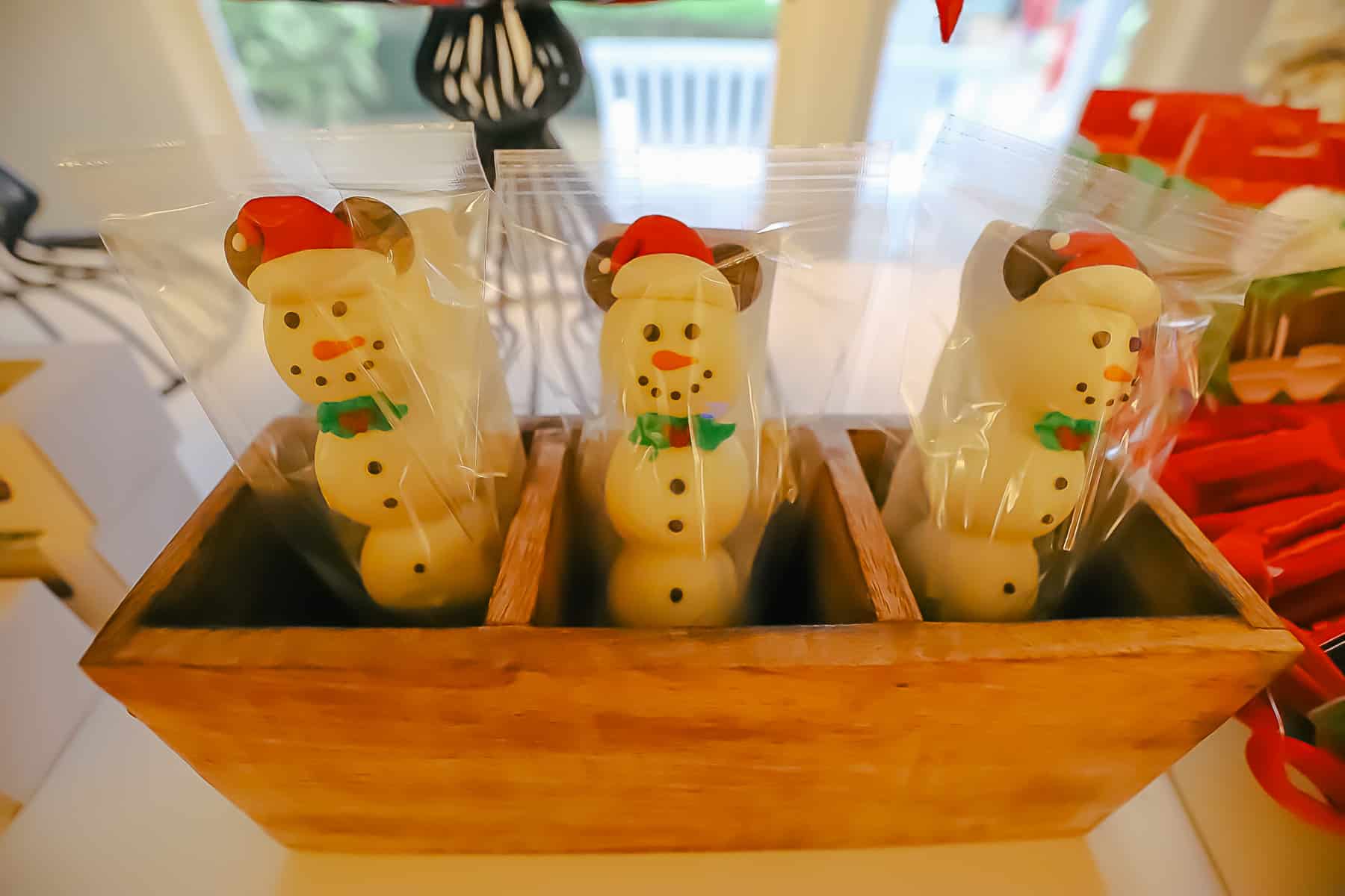 Snowman pops 