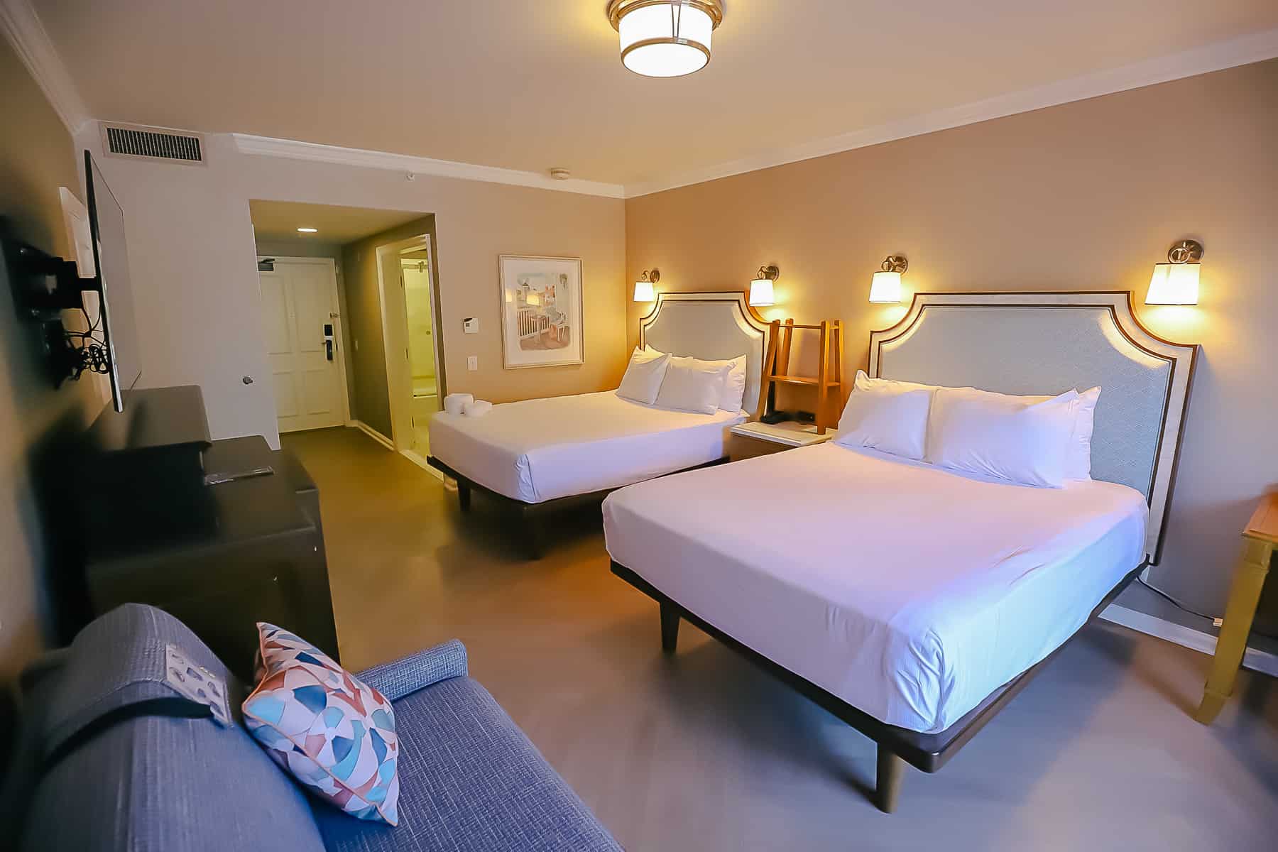 a photo of the new rooms at Disney's Beach Club