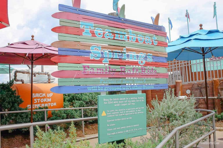 Teamboat Springs (A Family Raft Ride at Disney’s Blizzard Beach)