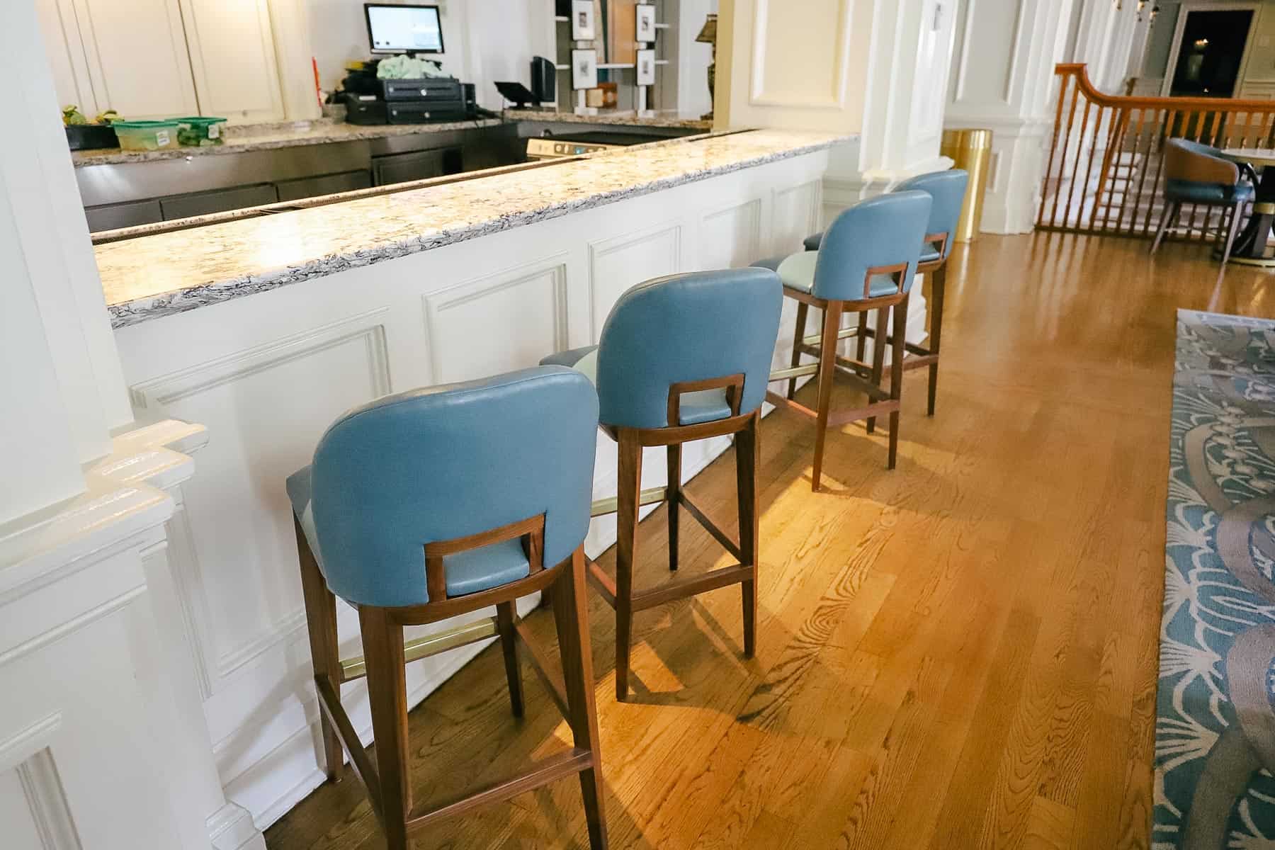 bar seating at Disney's Boardwalk 