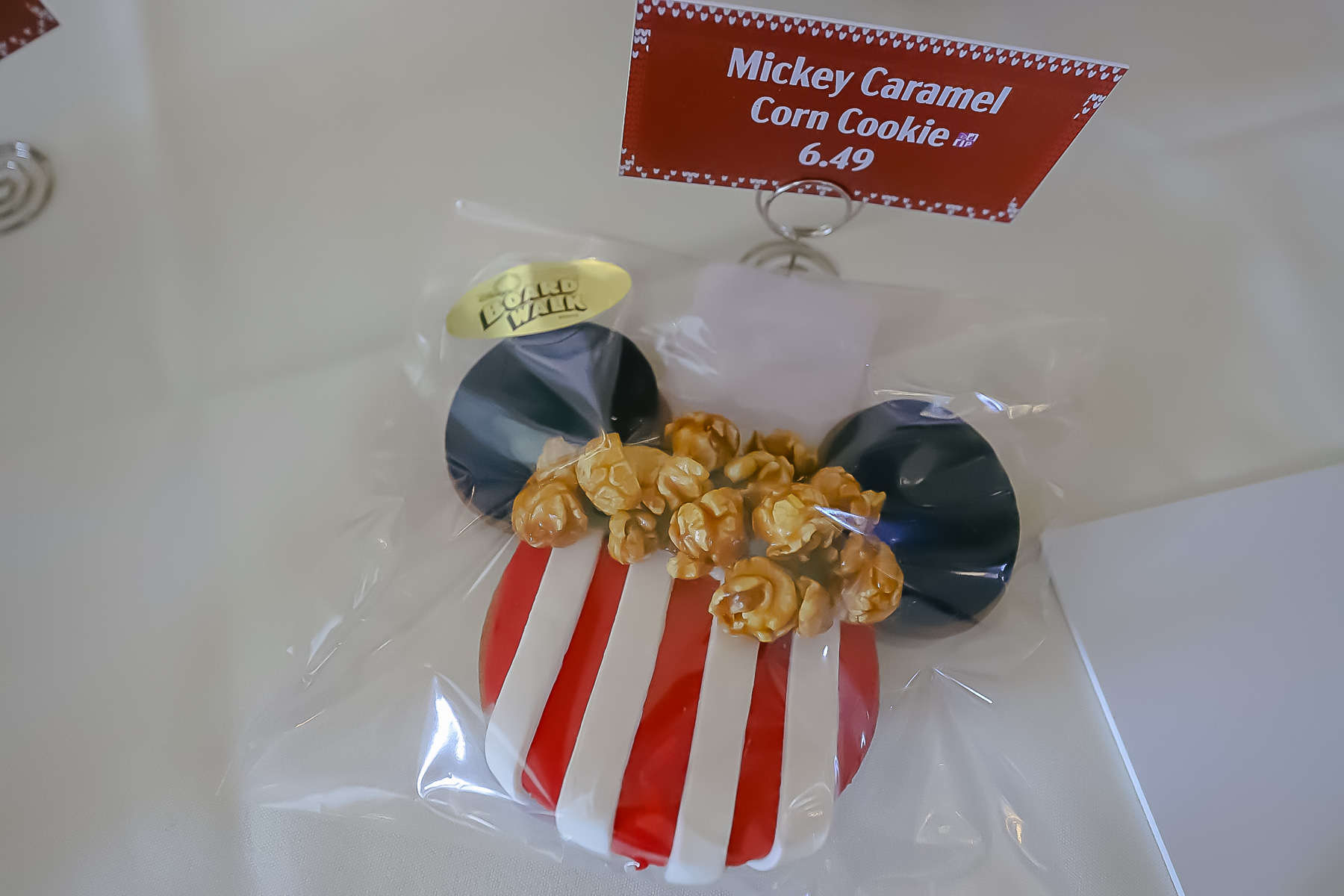 Mickey Caramel Corn Cookie 