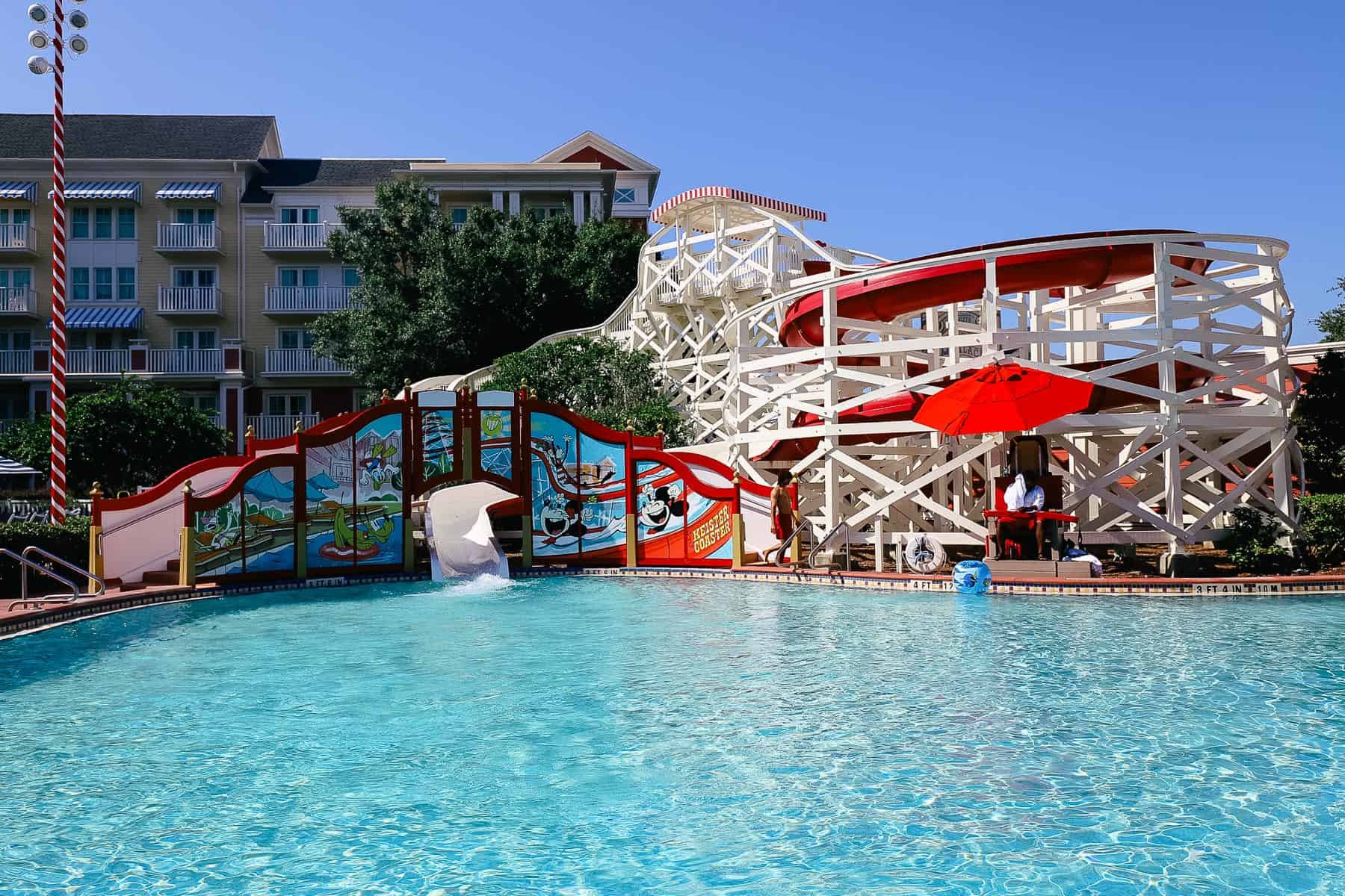 the wooden Kiester coaster at Disney's Boardwalk