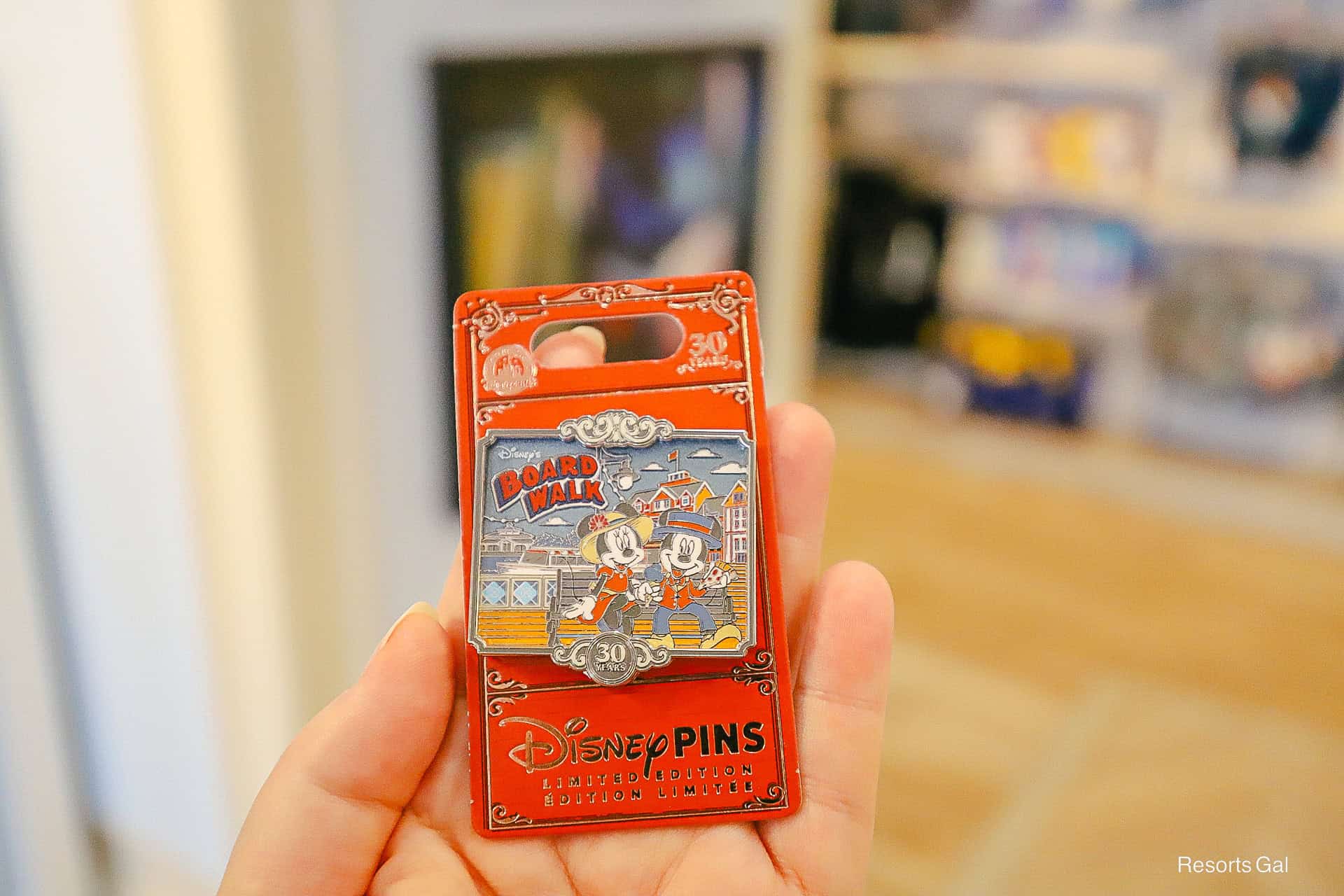 Photos: Disney’s Boardwalk 30th Anniversary Limited-Edition Pin