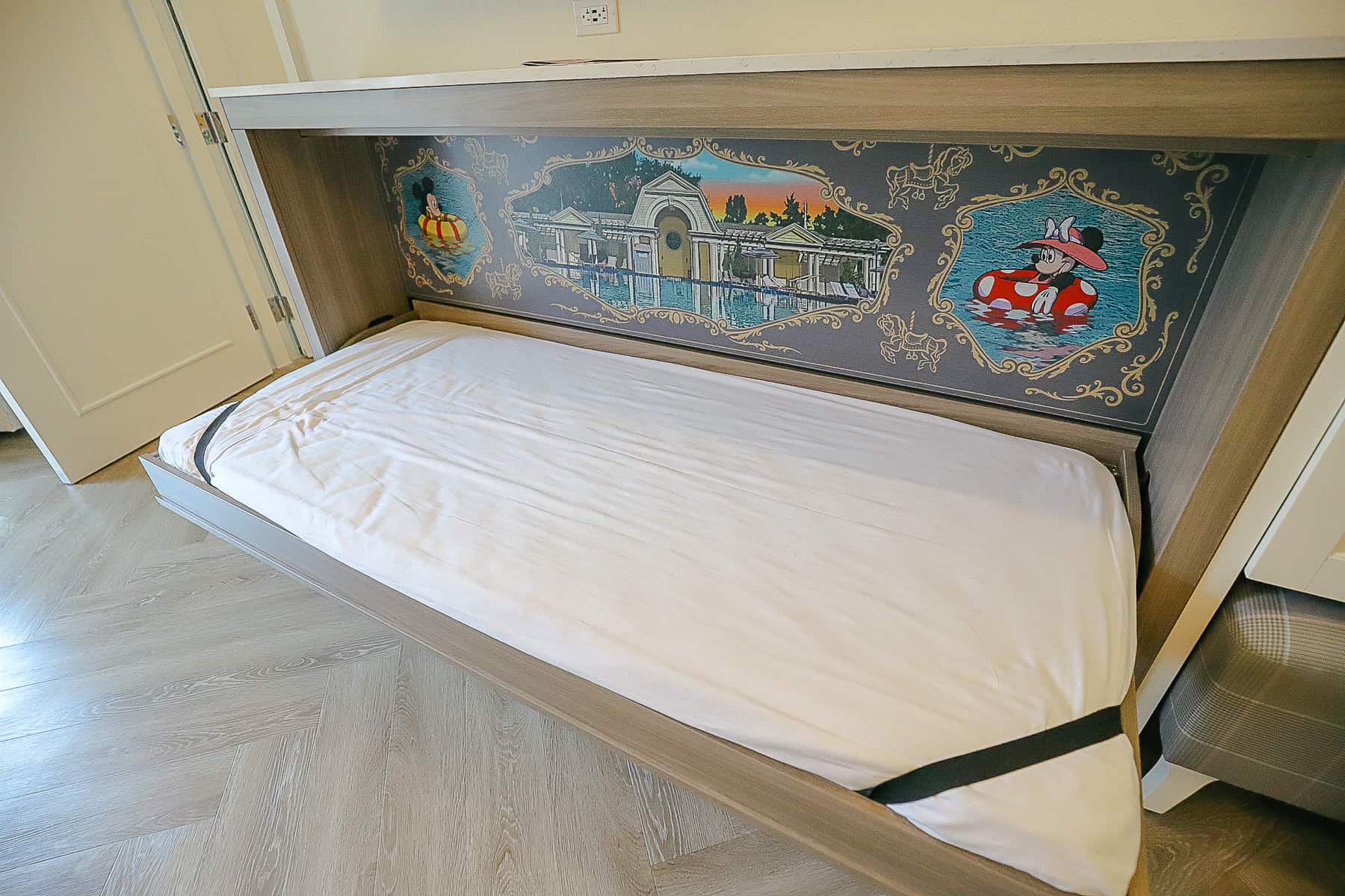 pull-down bed at Boardwalk Villas 