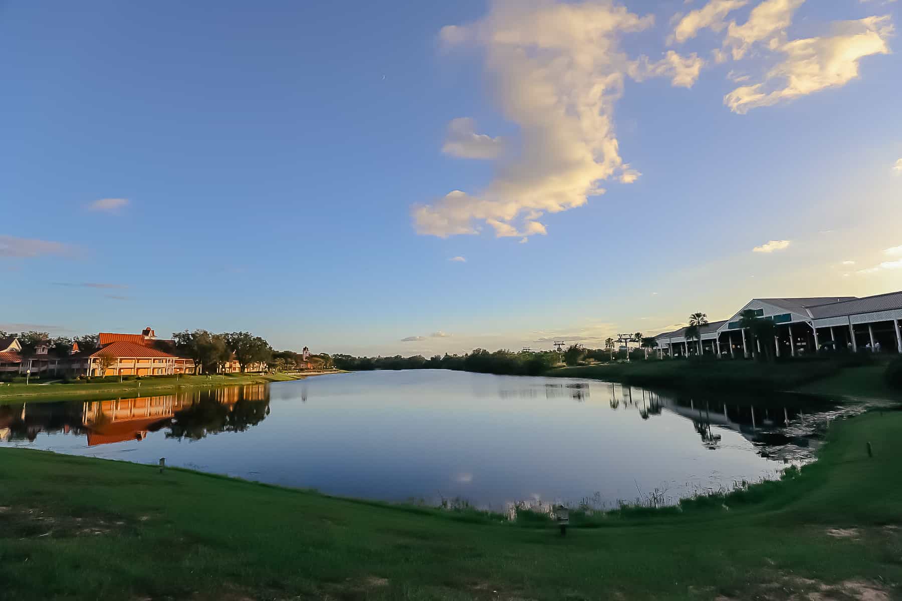 Barefoot Bay, a lake at Disney's Caribbean Beach Resort 