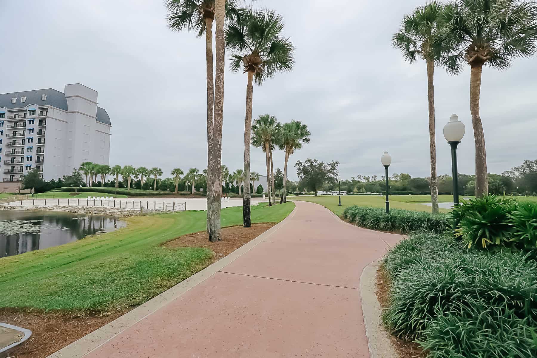 walkway from Caribbean Beach to Disney's Riviera Resort 