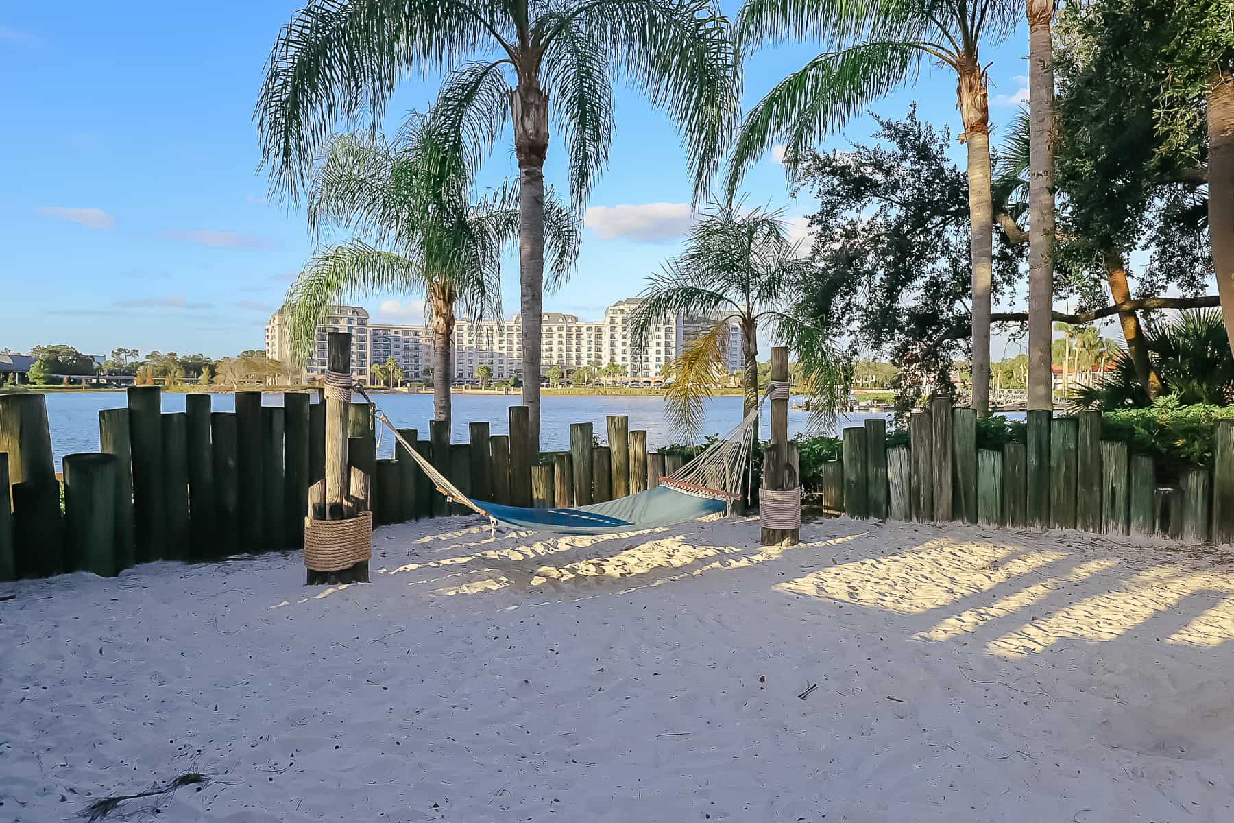 hammock on a beach 