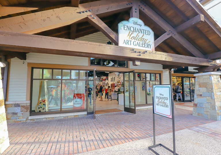 Disney Enchanted Holiday Art Gallery at Disney Springs + Artist Signing Schedule