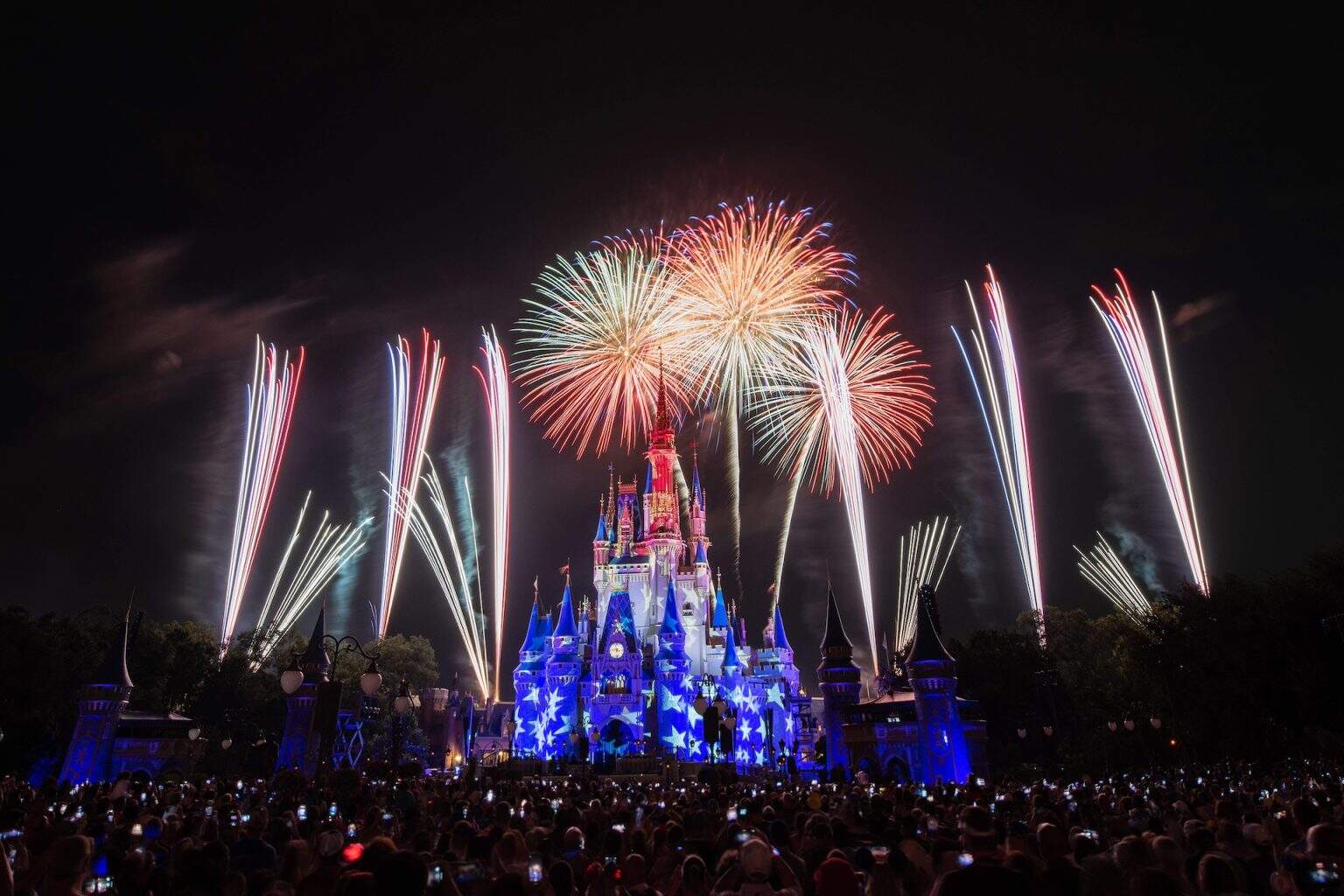 magic kingdom fireworks 4th of July