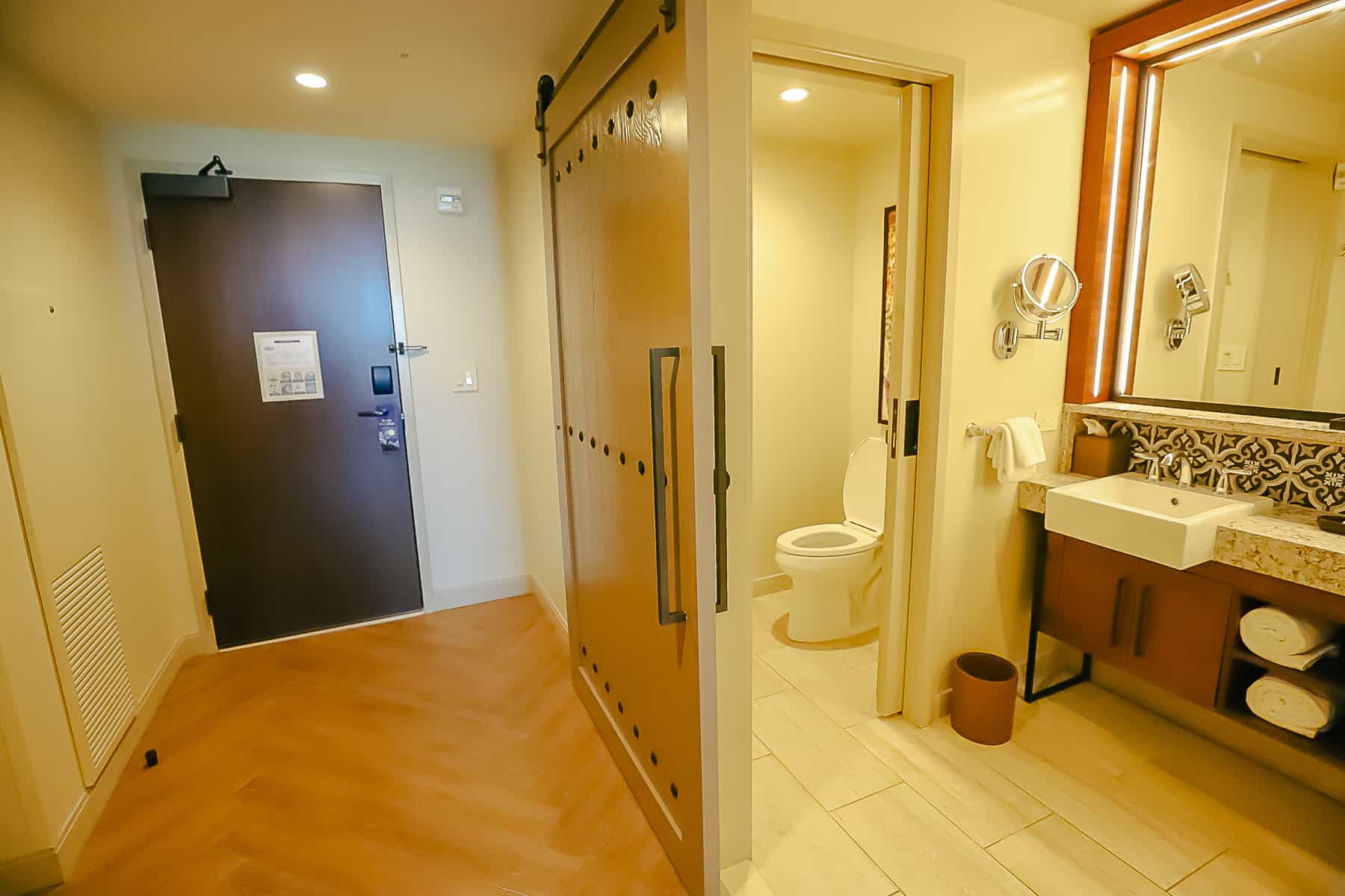 Water Closet in a standard room at Gran Destino Tower 